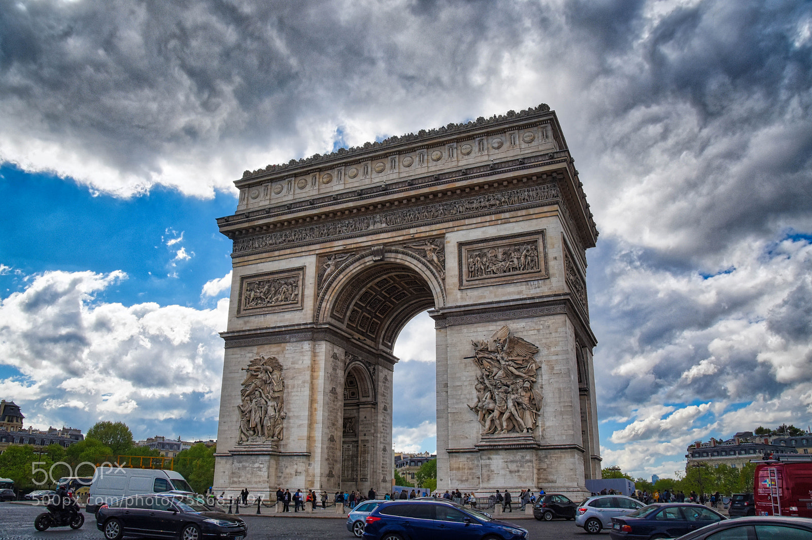 Nikon D7200 sample photo. Arc du triomphe photography