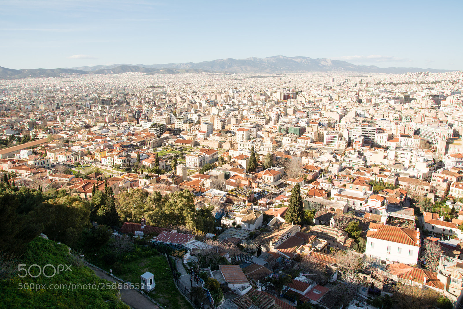 Nikon D5200 sample photo. Athens landscape photography