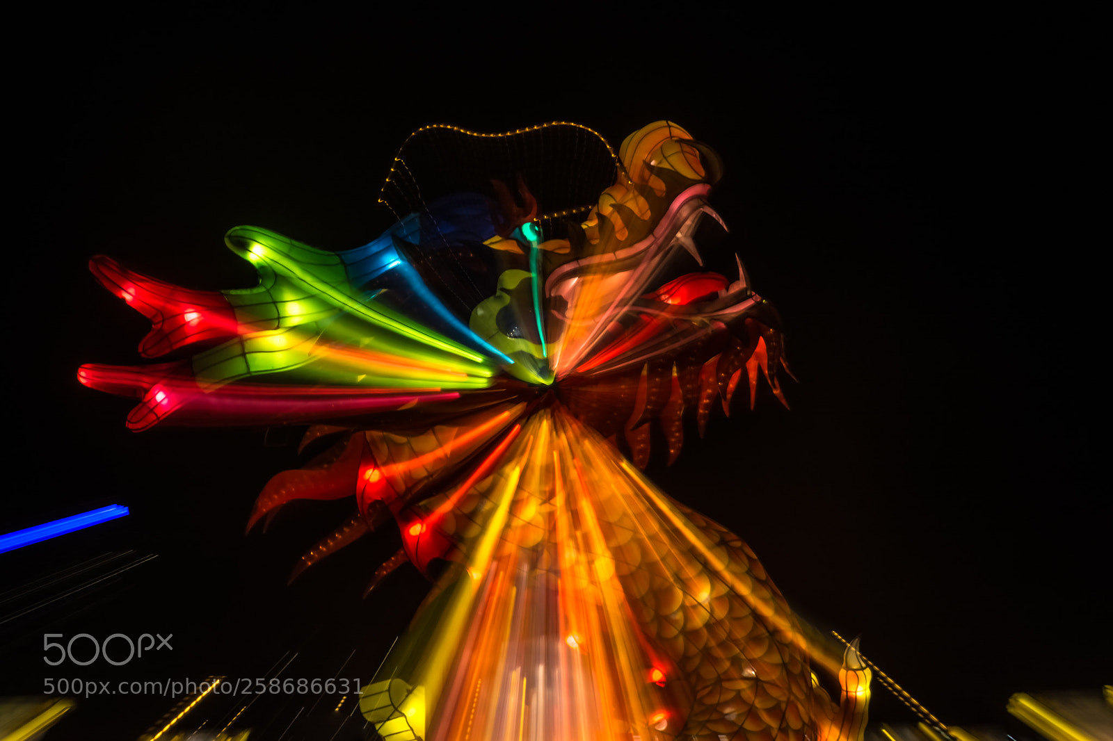 Nikon D5200 sample photo. Night of the dragons photography