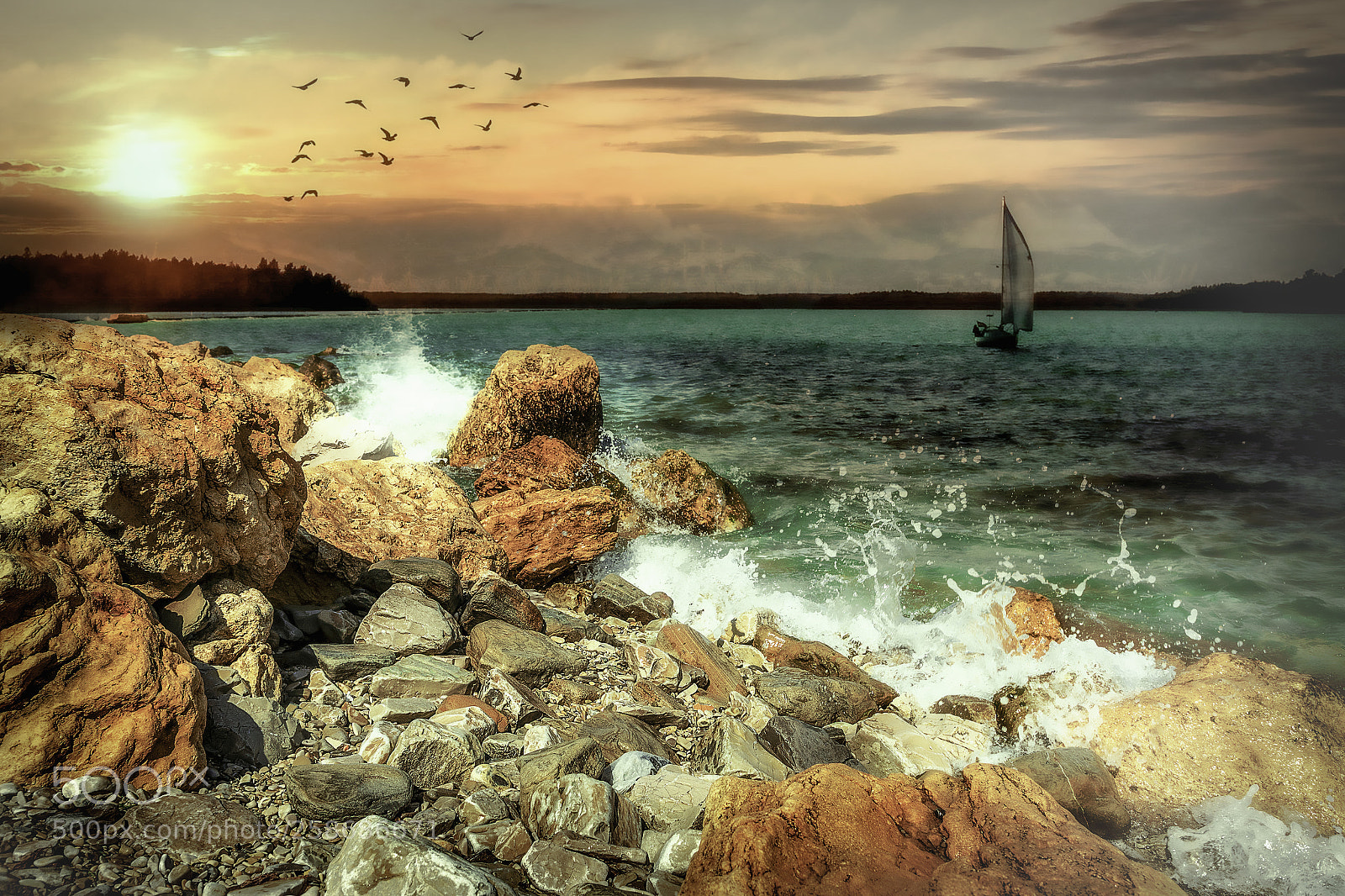 Canon EOS 6D Mark II sample photo. Sea photography