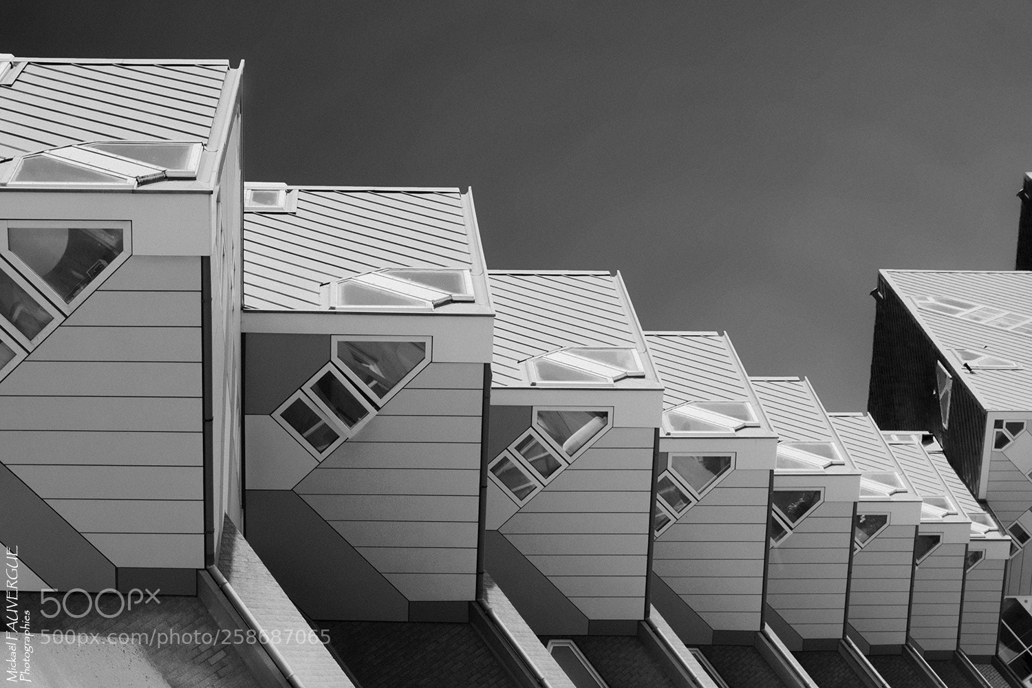 Nikon D810 sample photo. Cubic houses rotterdam photography