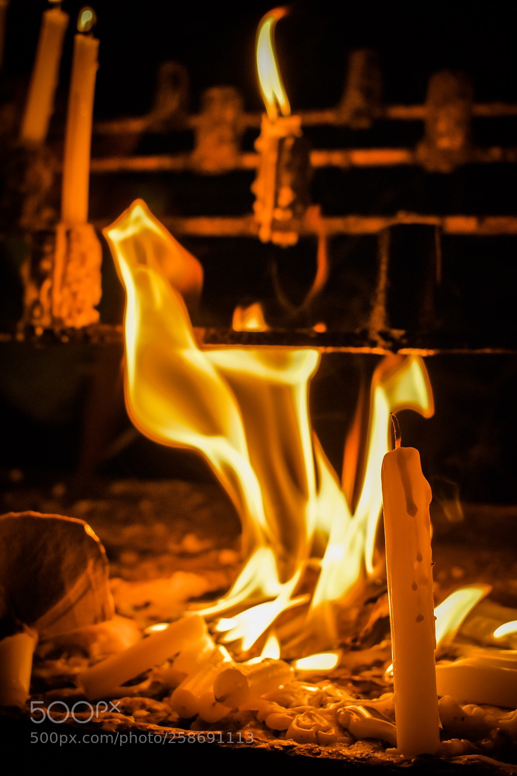 Nikon D3400 sample photo. Bonfire made out of photography