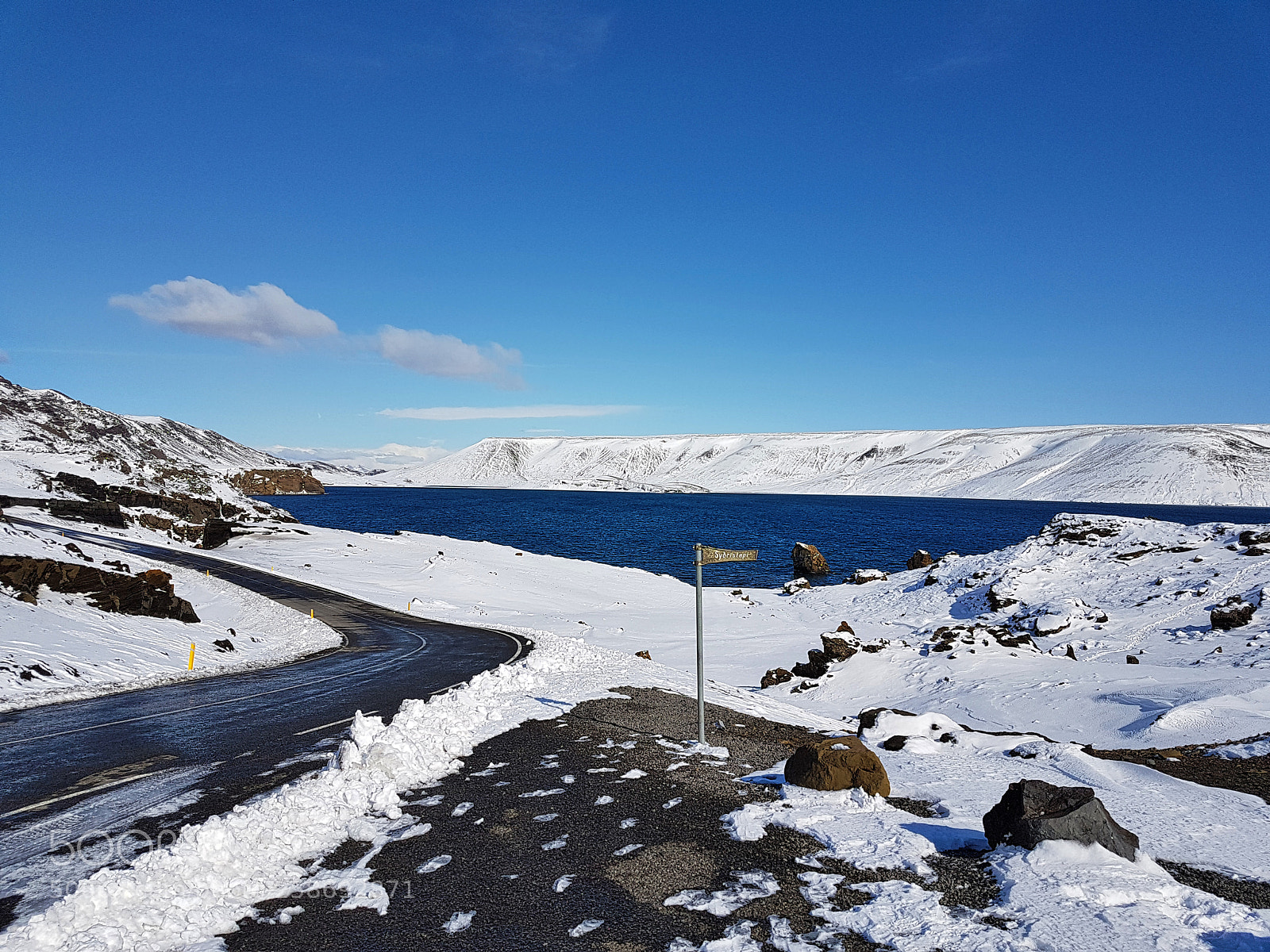 Samsung Galaxy S7 Edge sample photo. Kleifarvatn lake photography