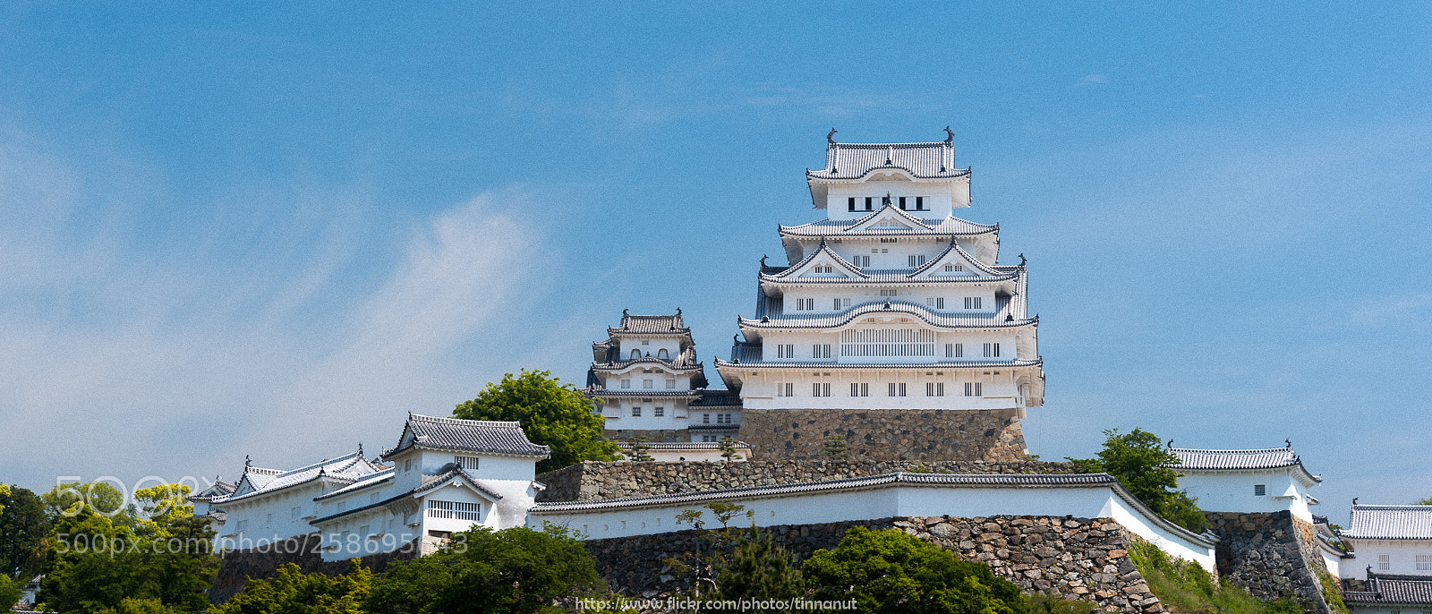 Nikon D750 sample photo. Himeji castle photography