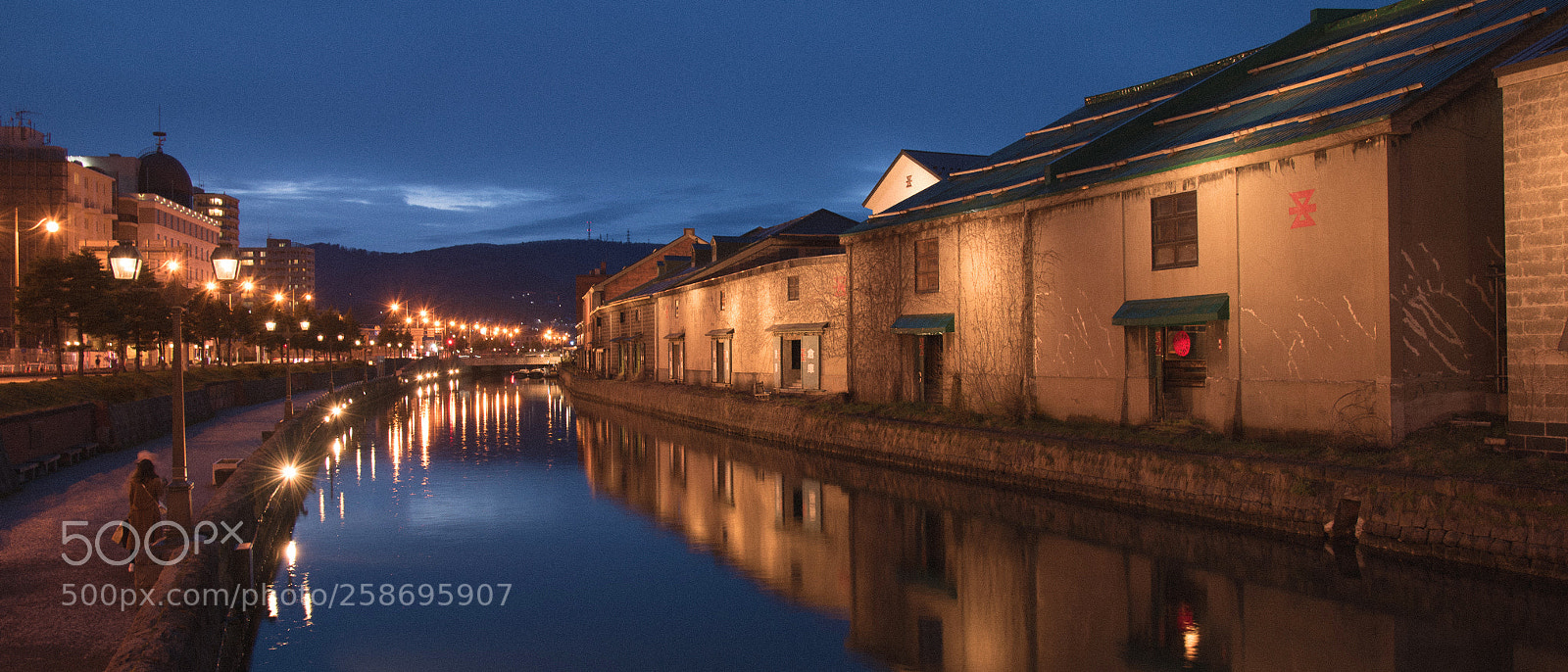 Nikon D750 sample photo. Otaru canal photography