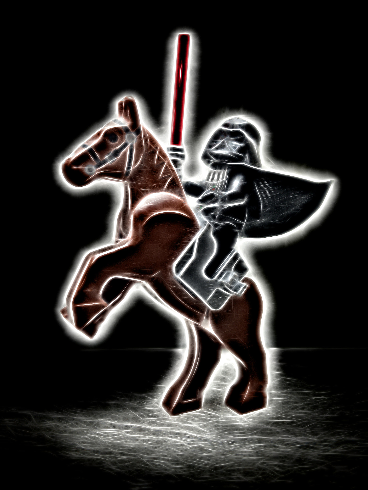 Apple iPhone sample photo. Darth vader rides again.   photography