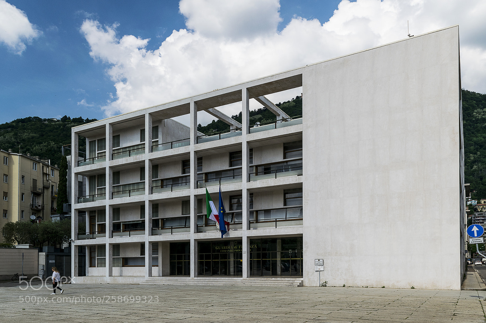 Nikon D3300 sample photo. Casa del fascio photography