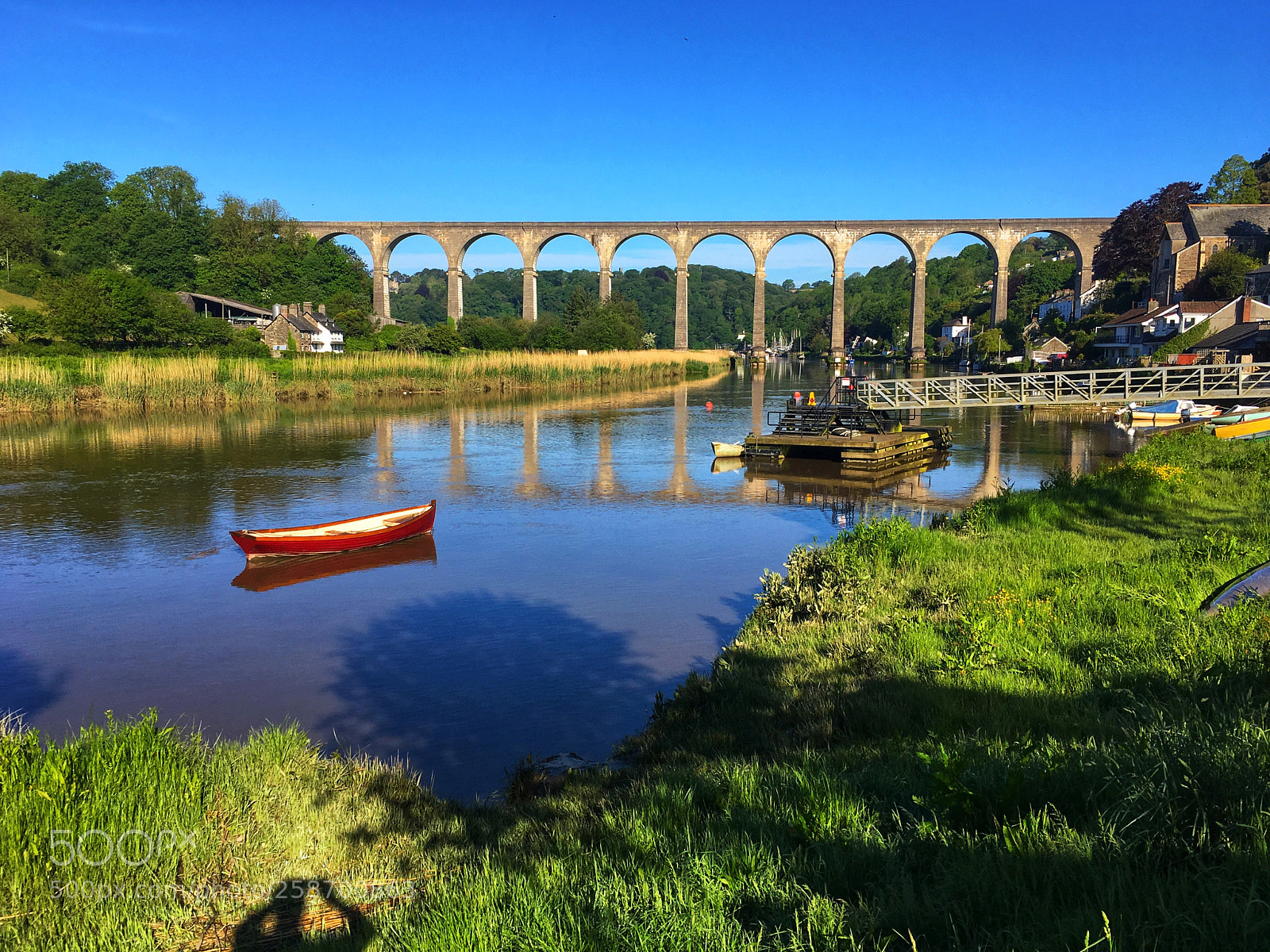 Apple iPhone SE sample photo. Calstock viaduct photography