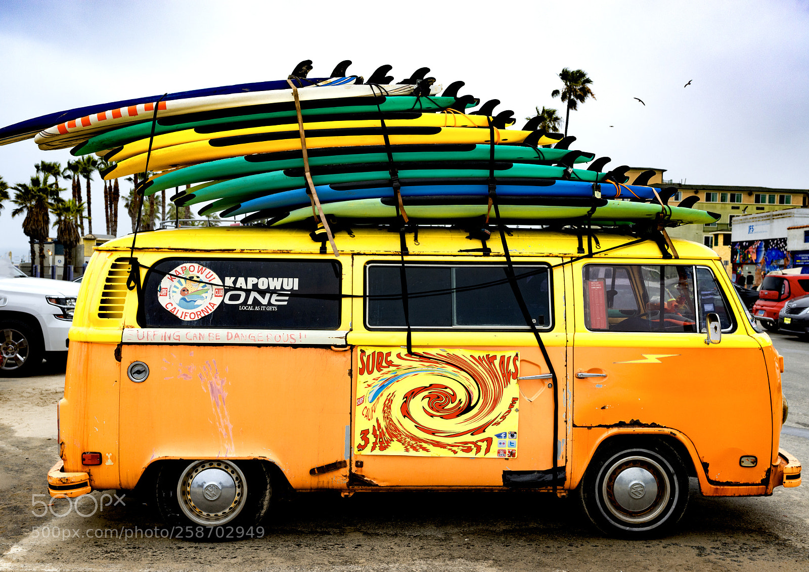 Nikon D800 sample photo. Surf van photography