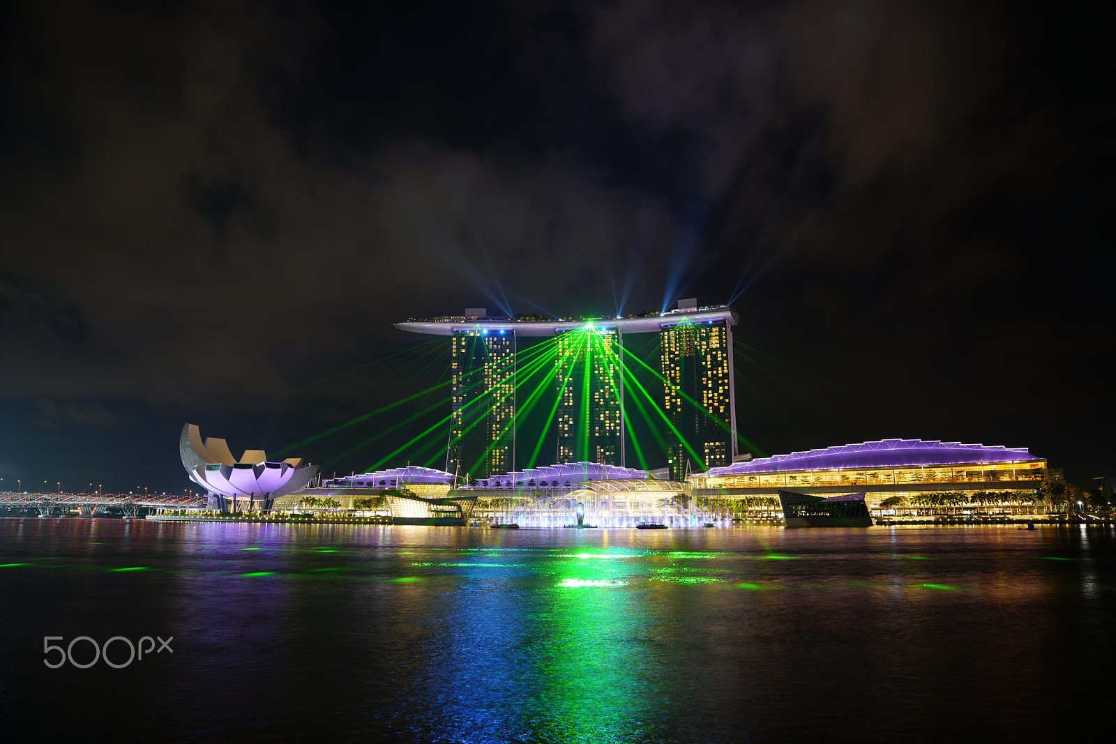 Sony a7R II + Sony FE 24-70mm F2.8 GM sample photo. Marina bay sands singapore photography