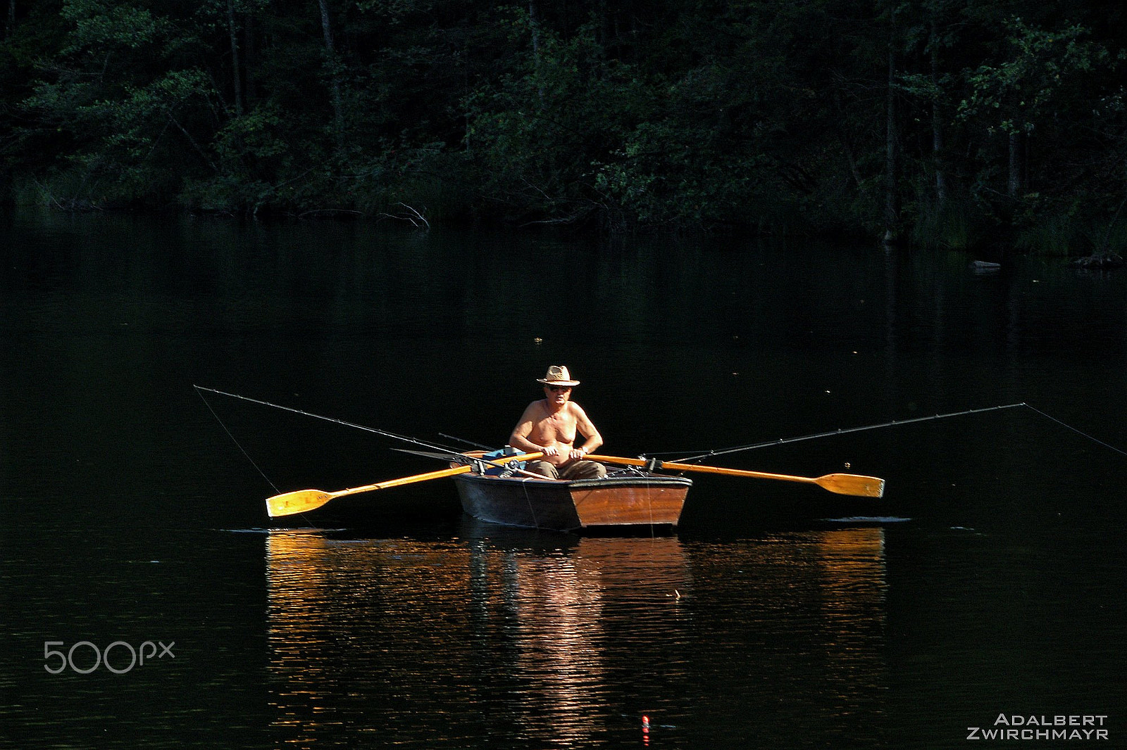 Samsung Pro 815 sample photo. Fisher in the sunlightspot photography