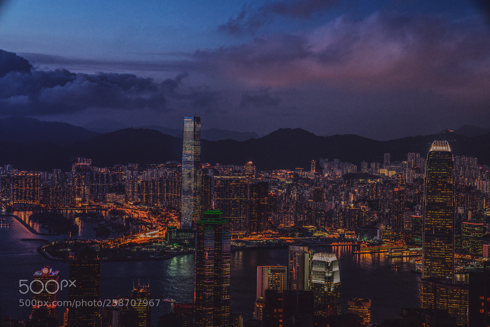 Sony a7R III sample photo. Hong kong skyline photography