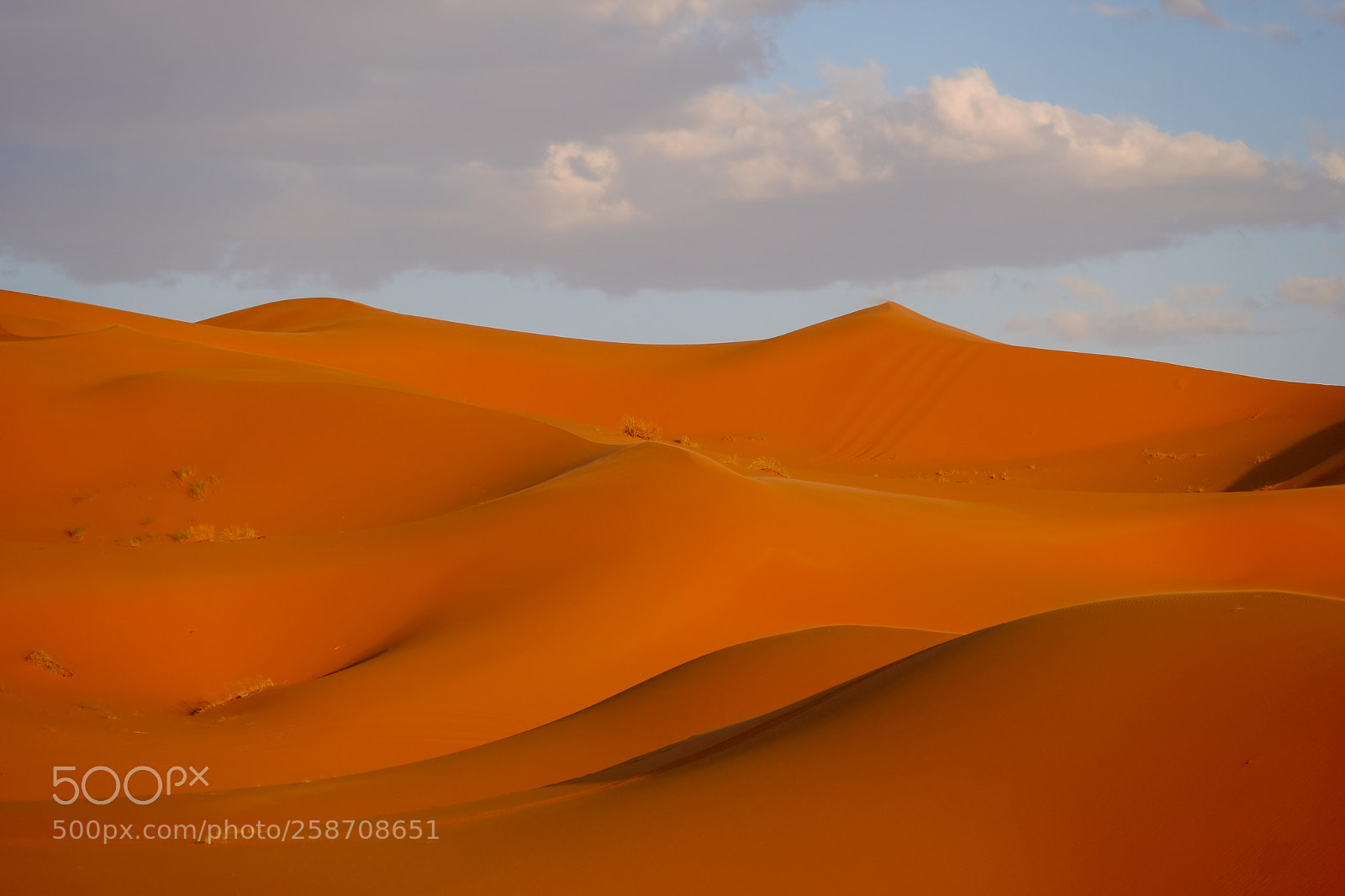 Fujifilm X-T20 sample photo. Sahara dunes in sunset photography
