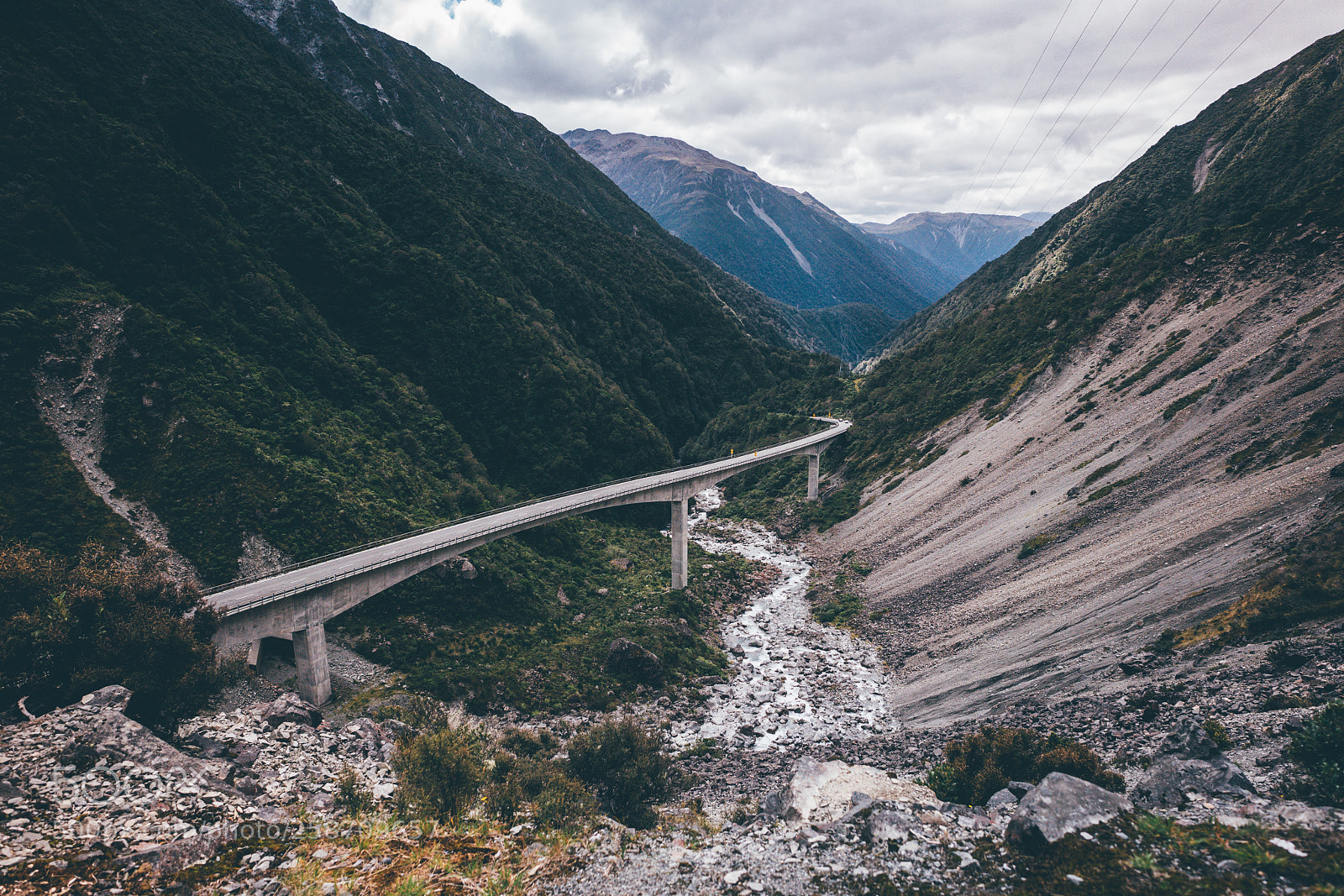Sony a7R II sample photo. Otira viaduct photography