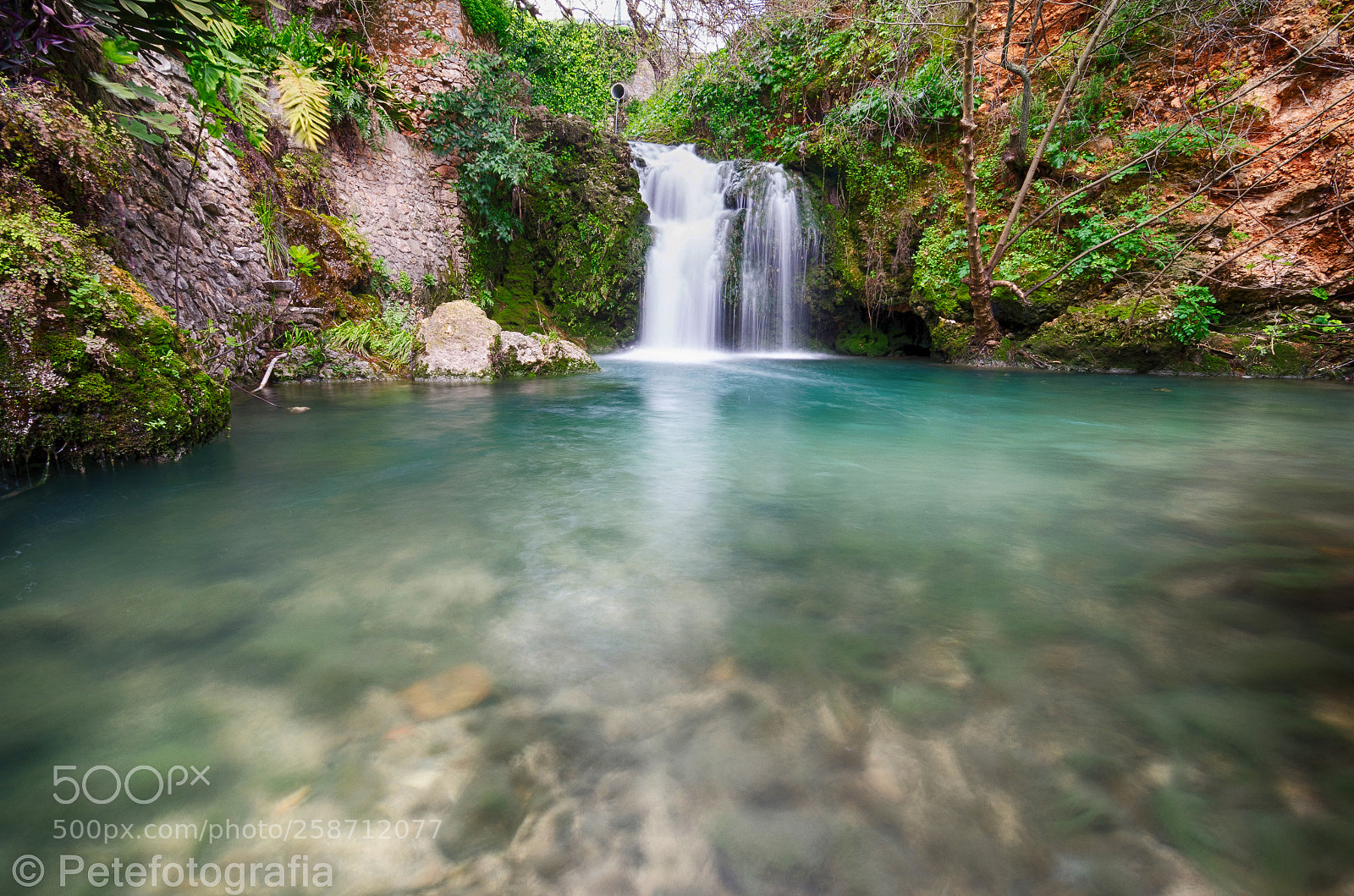 Nikon D7000 sample photo. Cadoiço waterfall photography