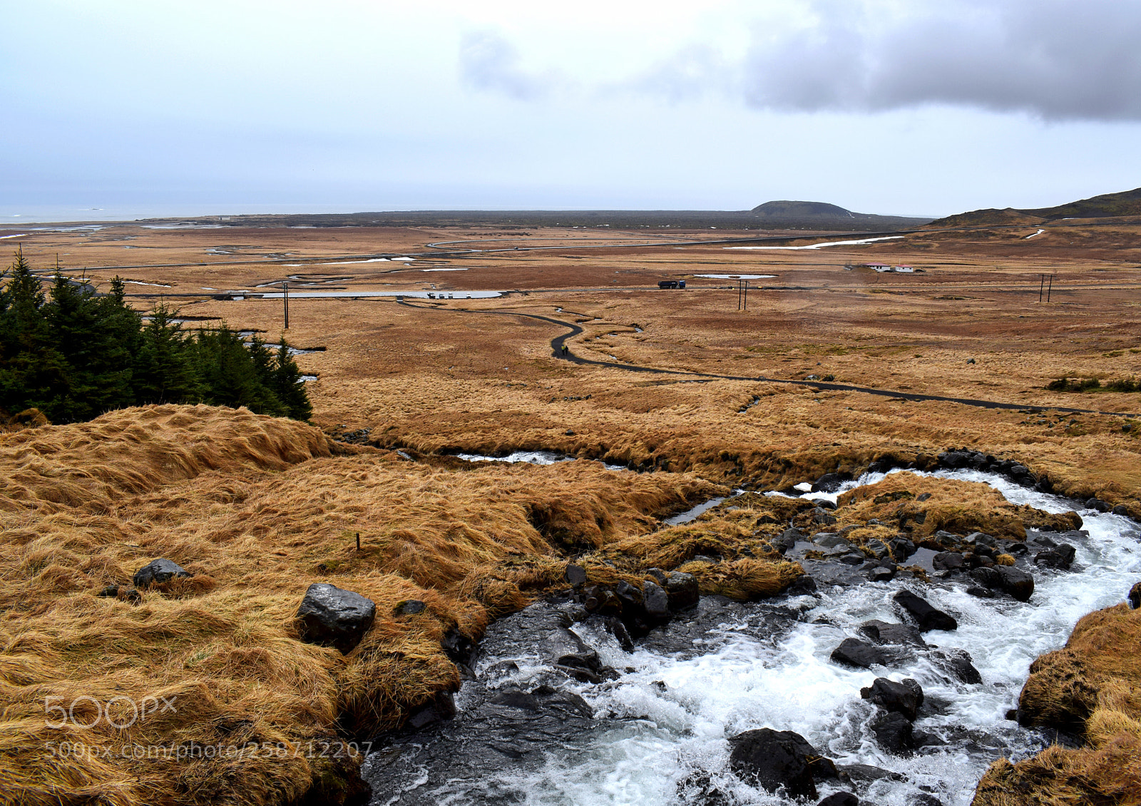 Nikon D3300 sample photo. View from bjarnarfoss waterfall photography