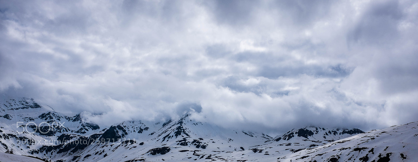 Fujifilm X100T sample photo. Coulds & mountains photography