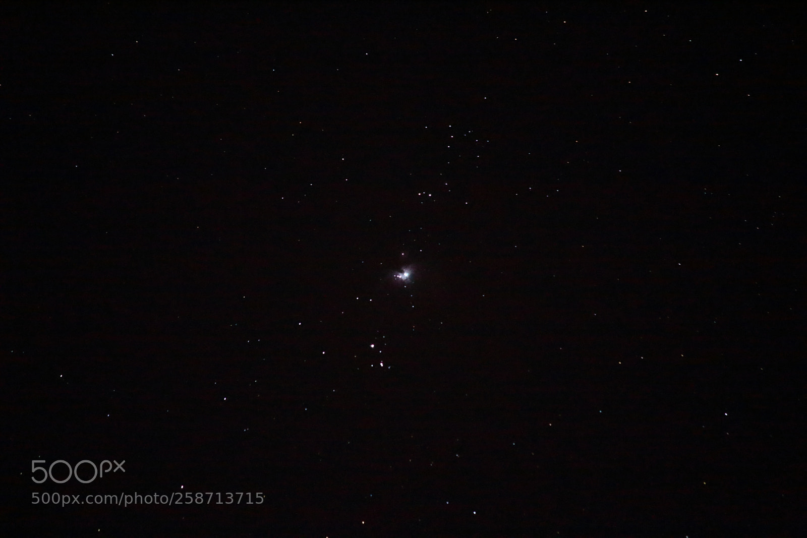 Canon EOS 1300D (EOS Rebel T6 / EOS Kiss X80) sample photo. Orion nebula photography