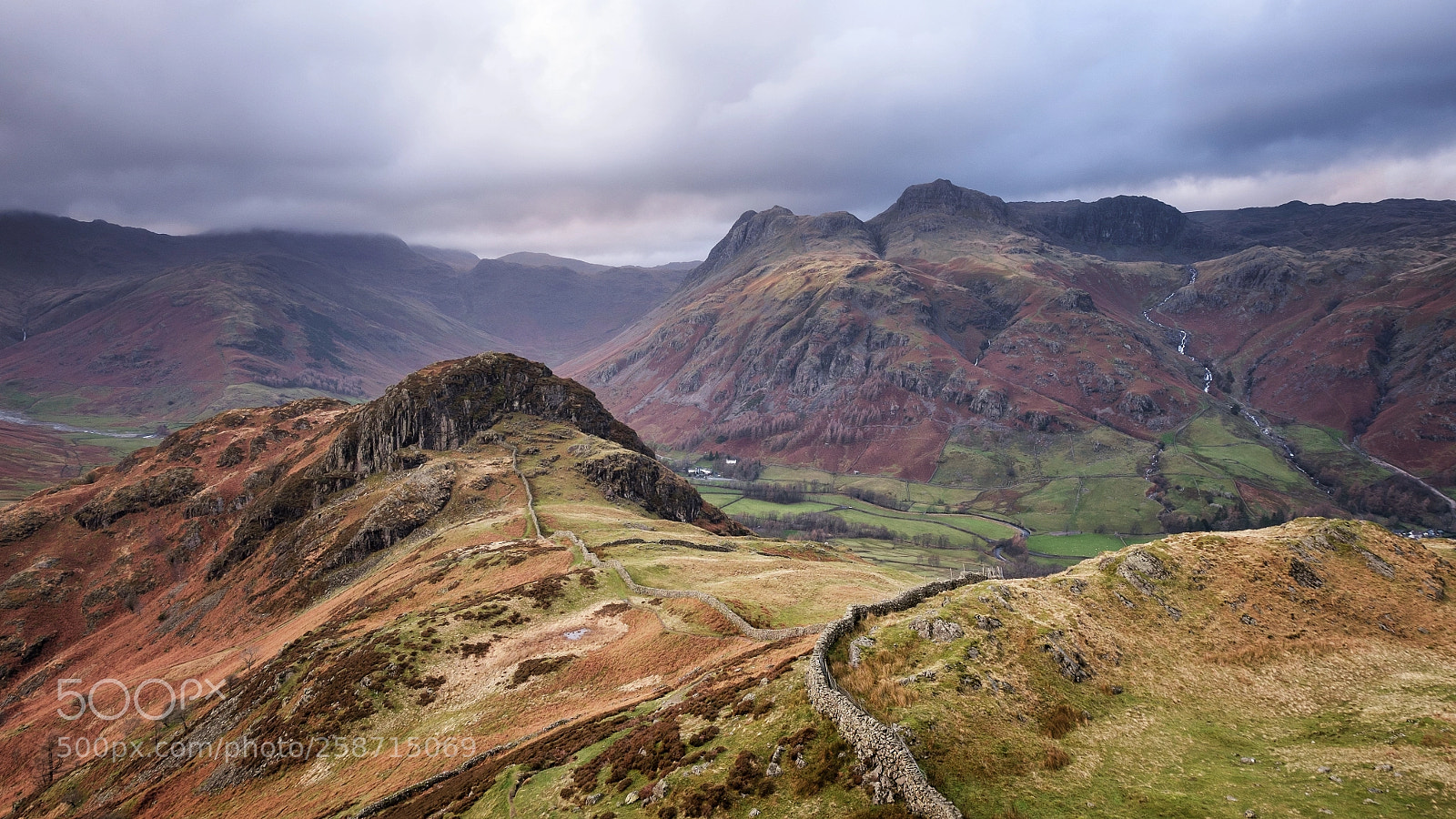 Fujifilm X-T1 sample photo. The langdales from lingmoor photography