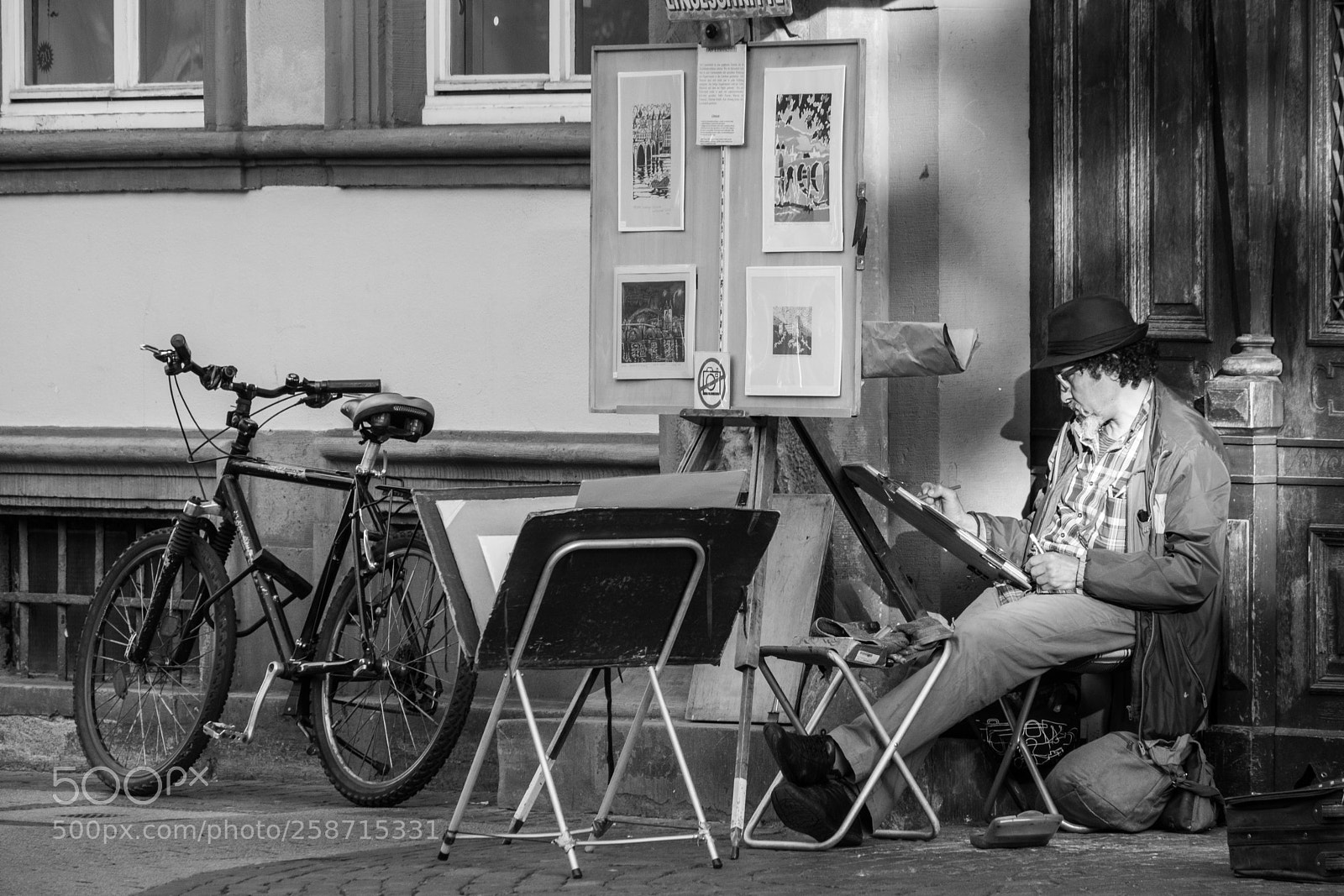 Fujifilm X-E3 sample photo. Artist in residence photography