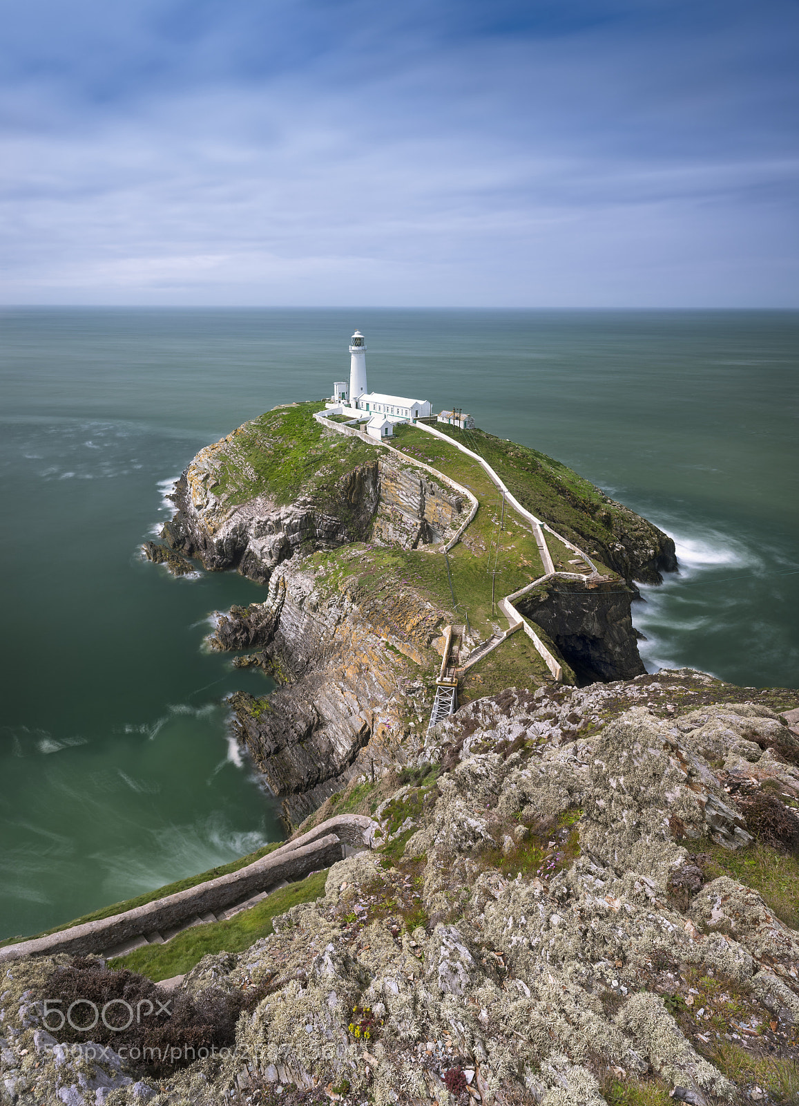 Sony a7R II sample photo. South stack lighthouse photography