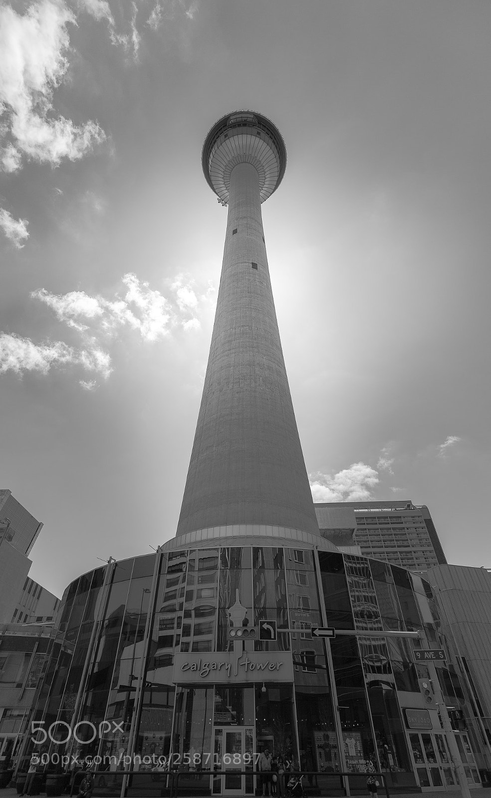 Canon EOS 6D sample photo. Calgary tower photography