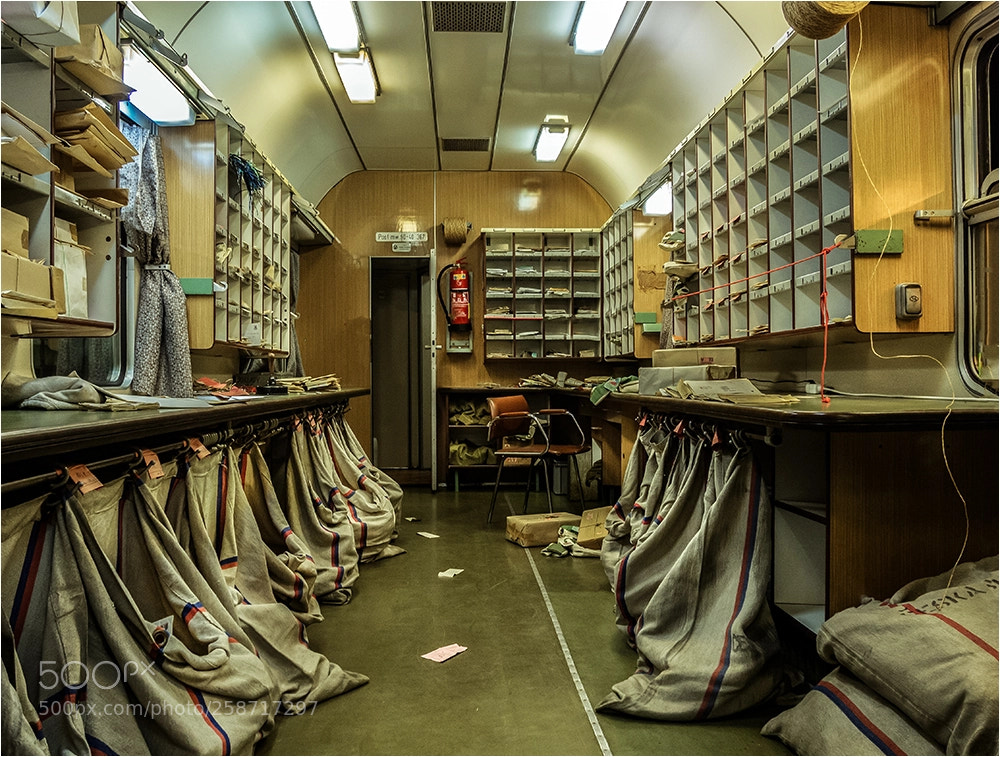 Olympus OM-D E-M10 II sample photo. Czechoslovakia railway mail service photography