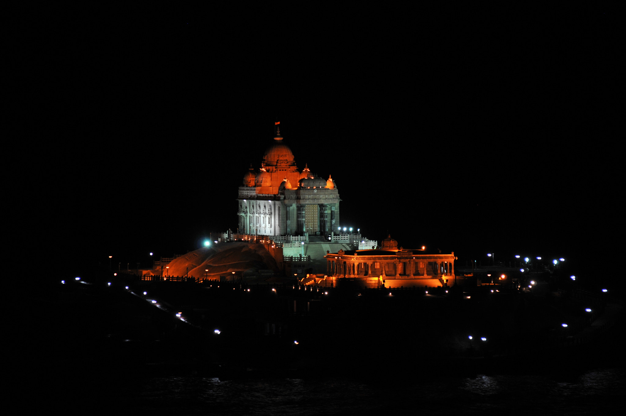 Nikon D300 sample photo. Nightscape of the island photography