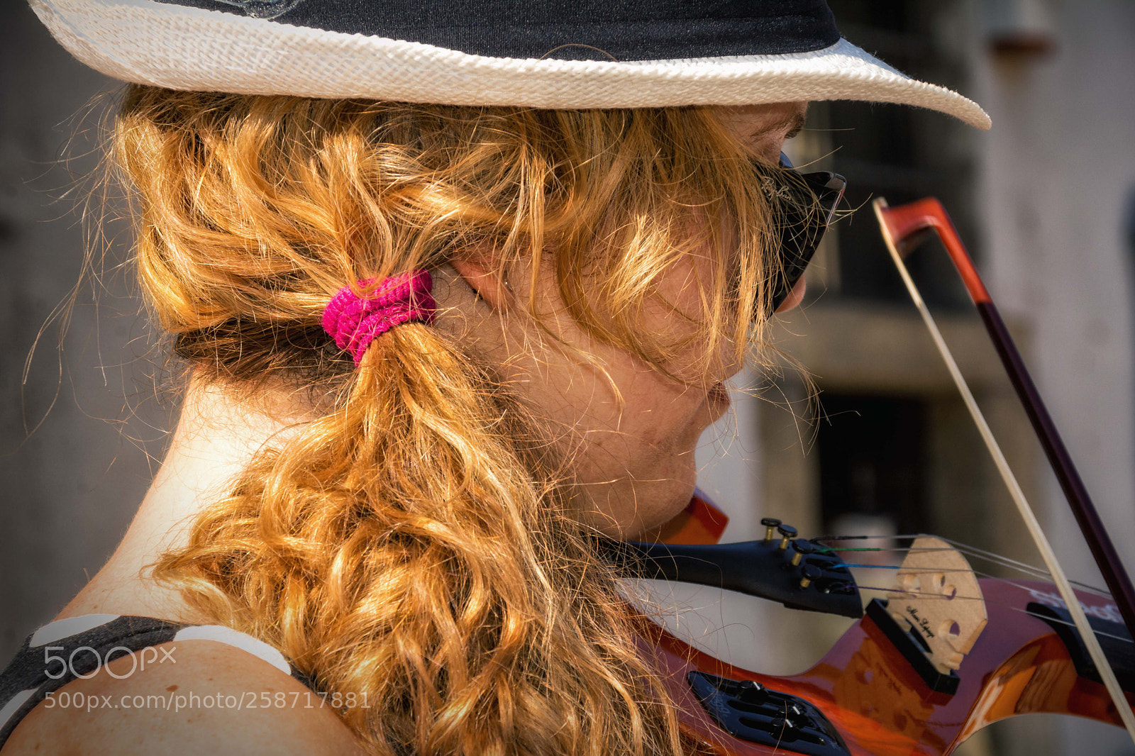 Nikon D7100 sample photo. La ragazza col violino photography
