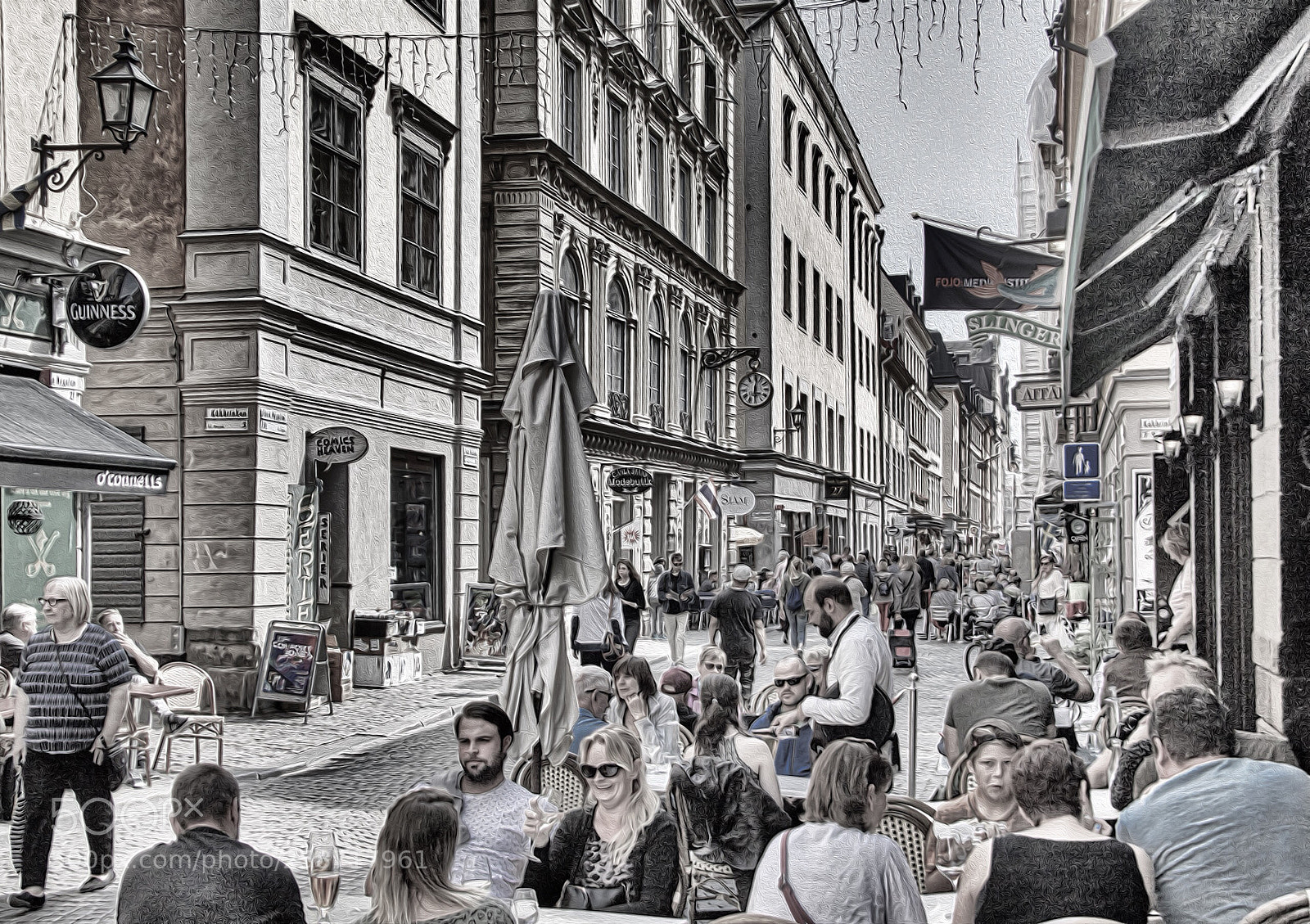 Canon EOS 7D Mark II sample photo. Dining and shopping in photography