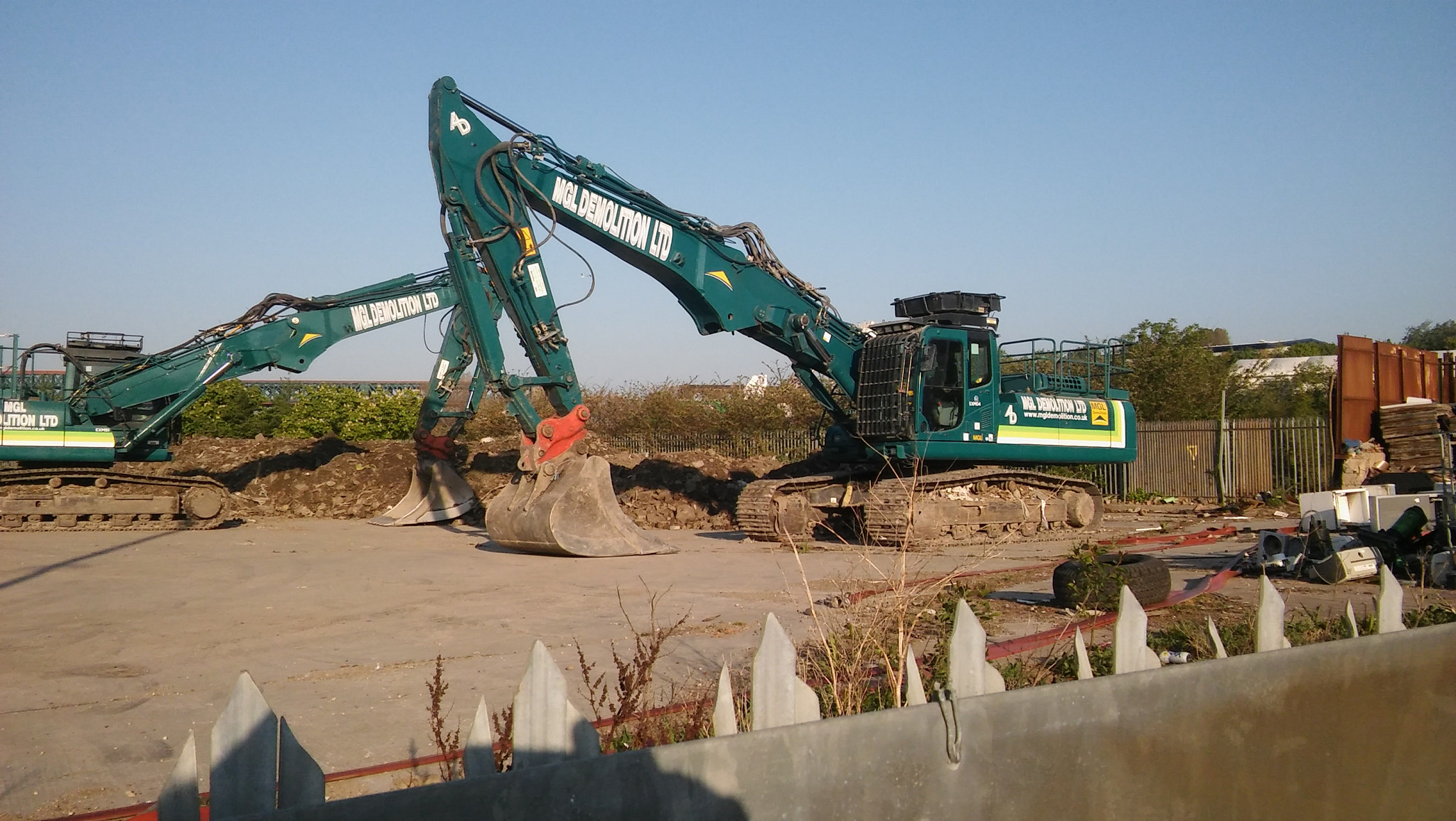 LG SPIRIT 4G LTE sample photo. Mgl demolition at smiles fire photography