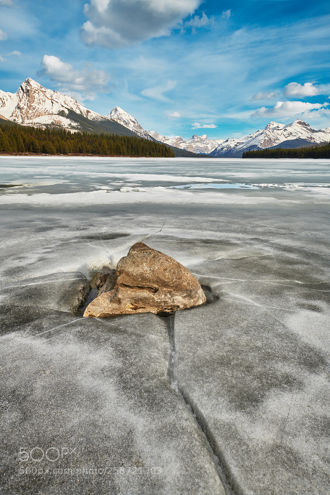 Nikon D850 sample photo. Rock and ice on photography