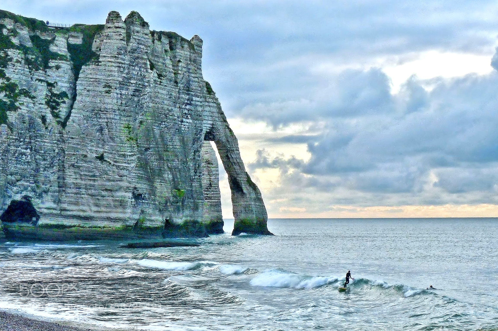 Panasonic Lumix DMC-FZ28 sample photo. Etretat photography