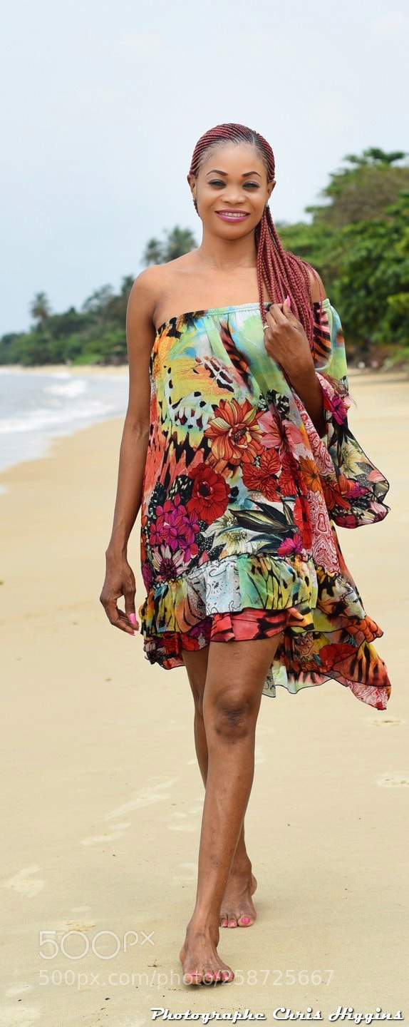 Nikon D750 sample photo. Beauté gabonaise photography