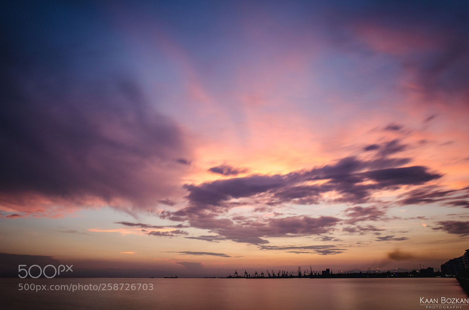Nikon D5100 sample photo. Thessaloniki sky photography