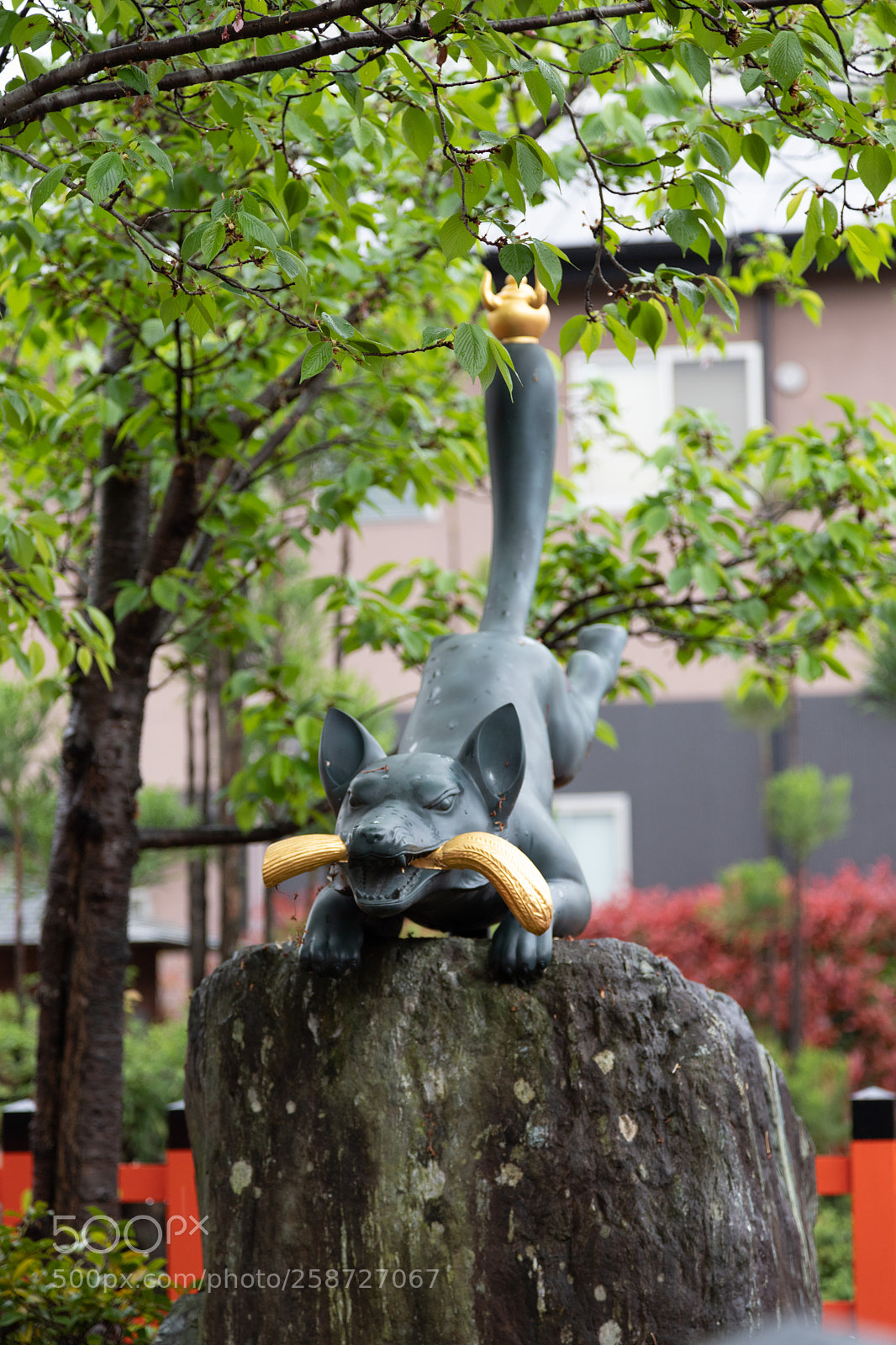 Canon EOS 6D Mark II sample photo. 伏見稲荷大社の御狐様 photography