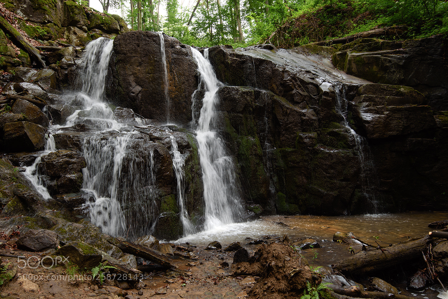 Nikon D750 sample photo. Waterfall photography