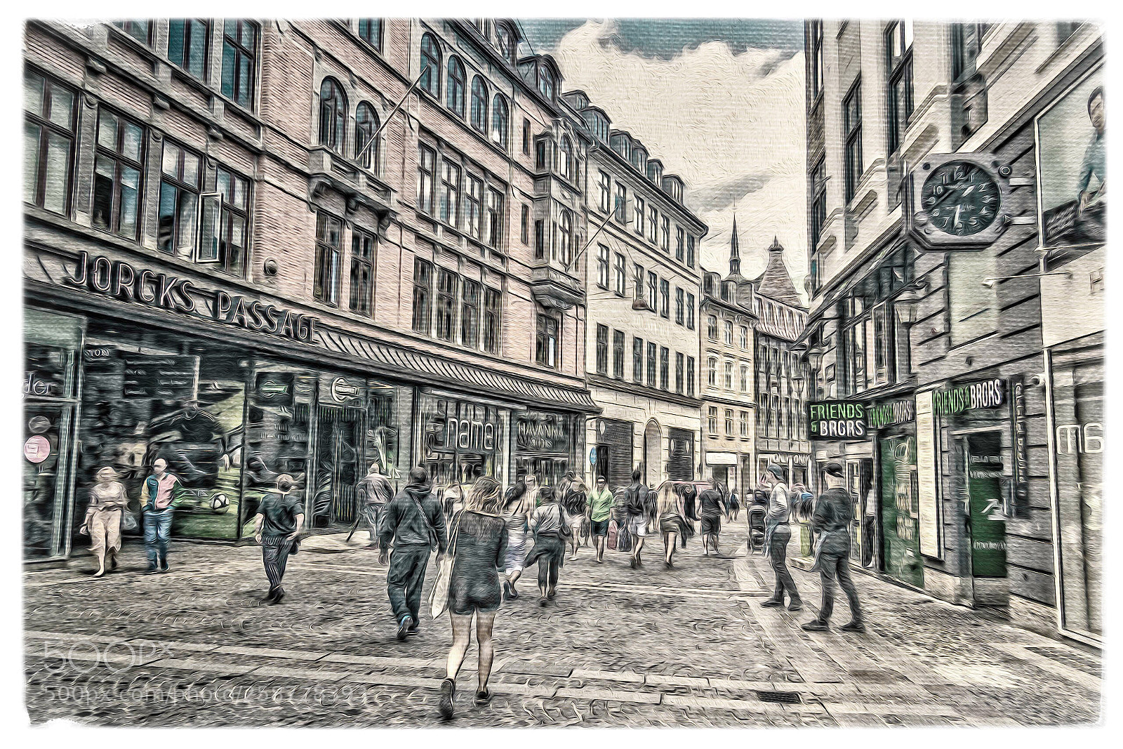 Canon EOS 7D Mark II sample photo. Street scene -copenhagen  photography