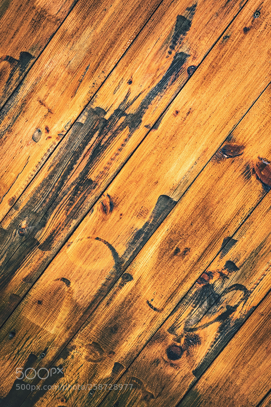 Nikon D5500 sample photo. Abstract treated wood board photography