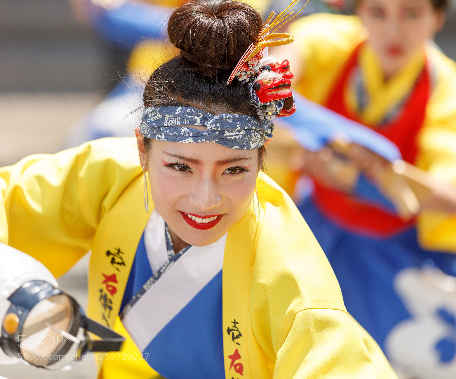 Canon EOS 5D Mark IV sample photo. Yosakoi dancers photography