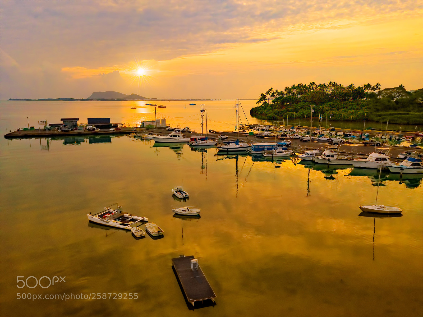 DJI FC220 sample photo. Heeia kai photography