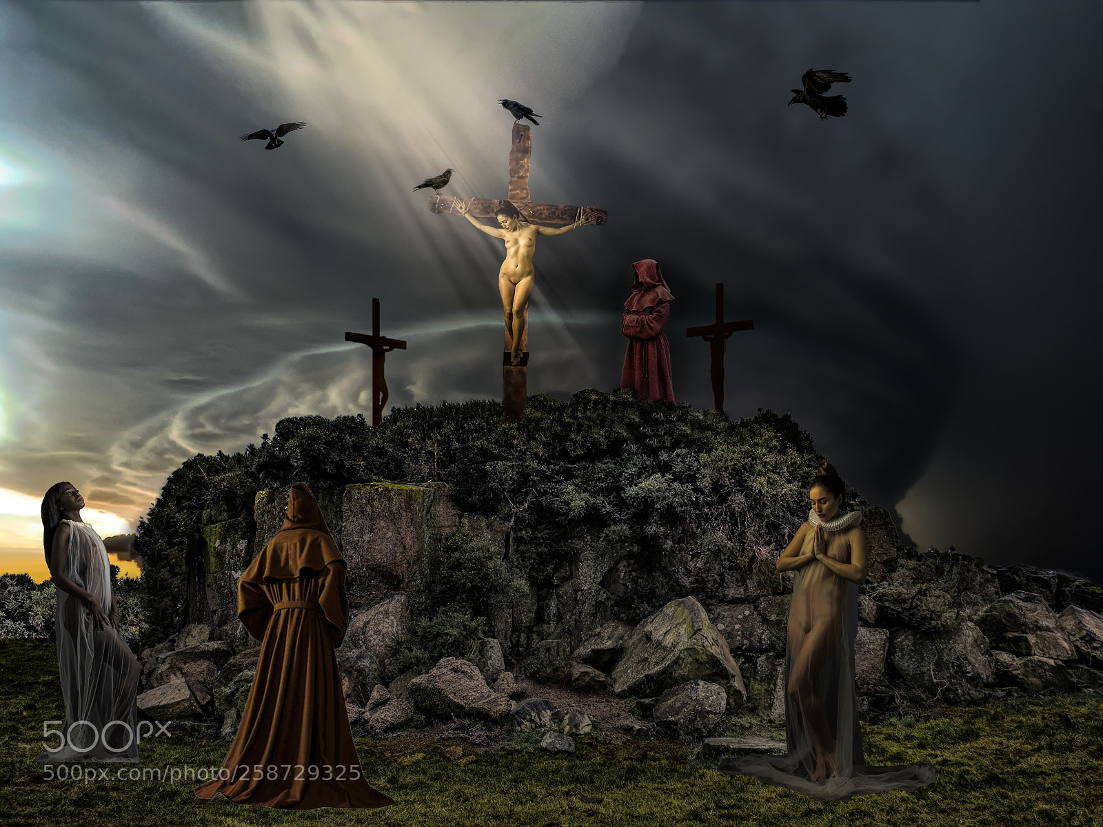 Nikon D3100 sample photo. Golgotha photography