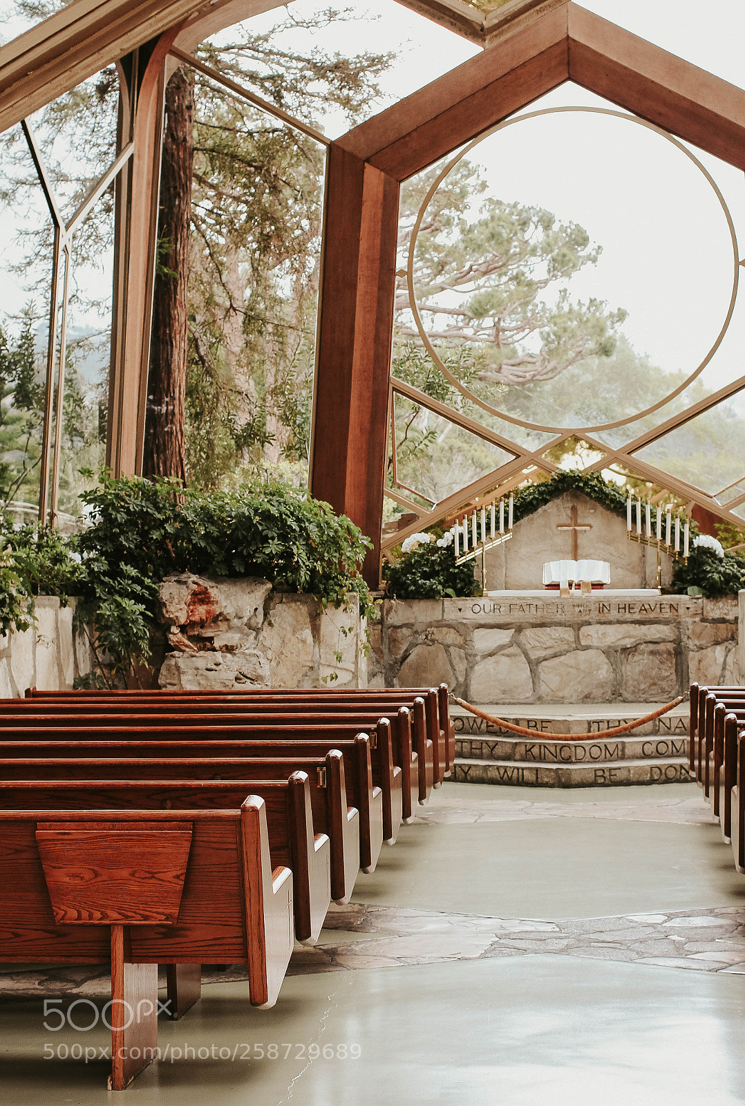 Canon EOS 7D sample photo. Wayfarers chapel photography