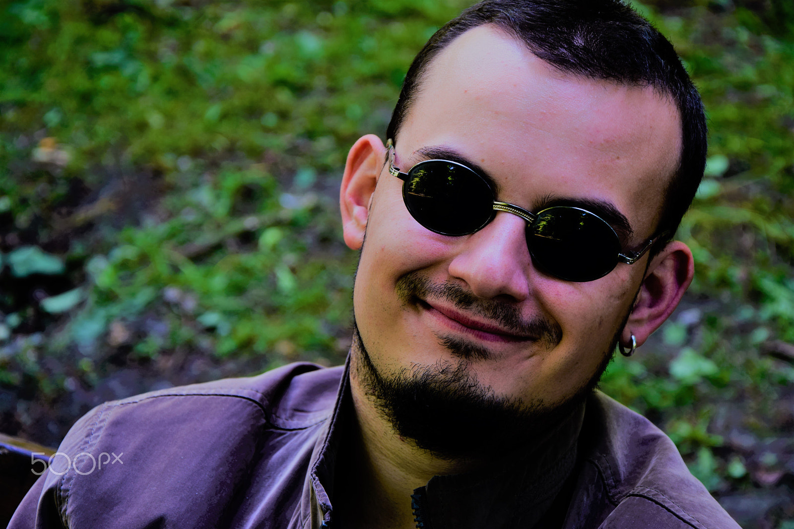Nikon D5300 sample photo. Young man with sunglasses and crazy smile. photography