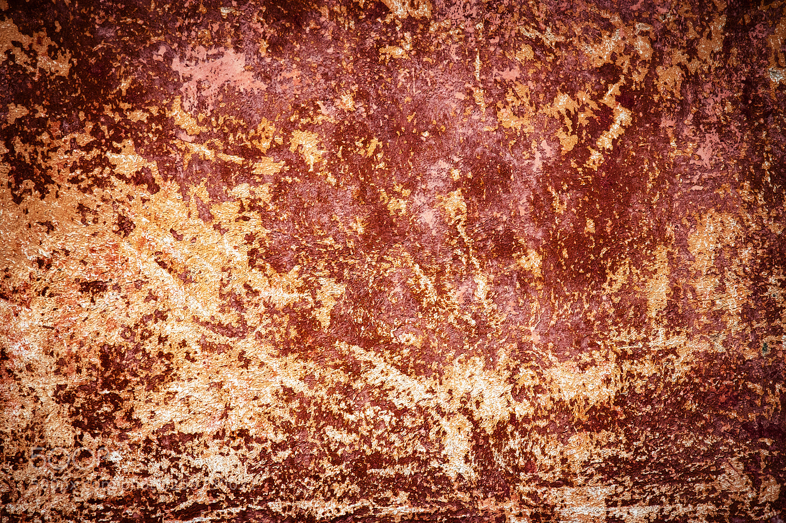 Nikon D5500 sample photo. Abstract red old plaster photography