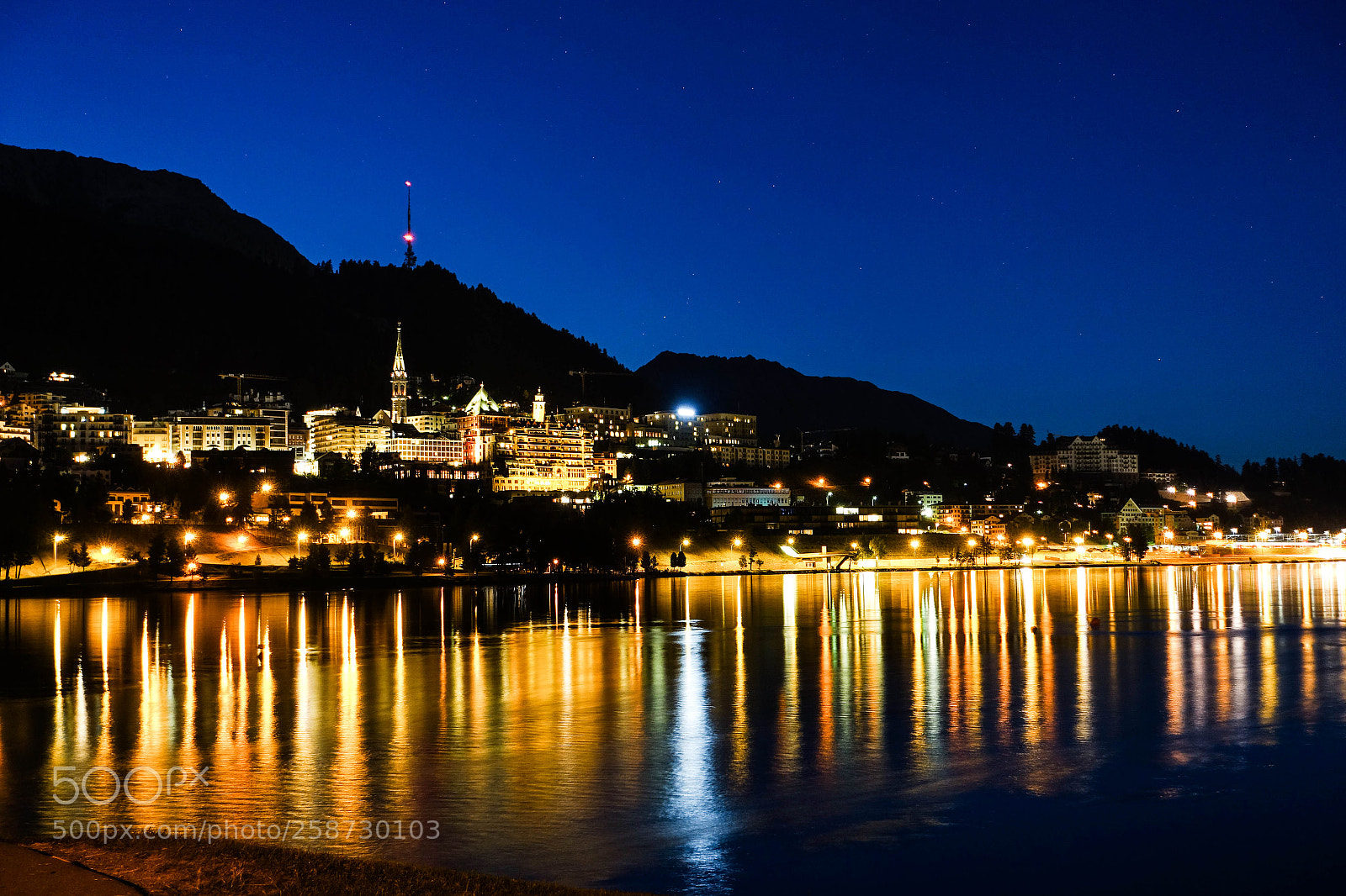 Sony Cyber-shot DSC-RX100 III sample photo. St. moritz by night photography