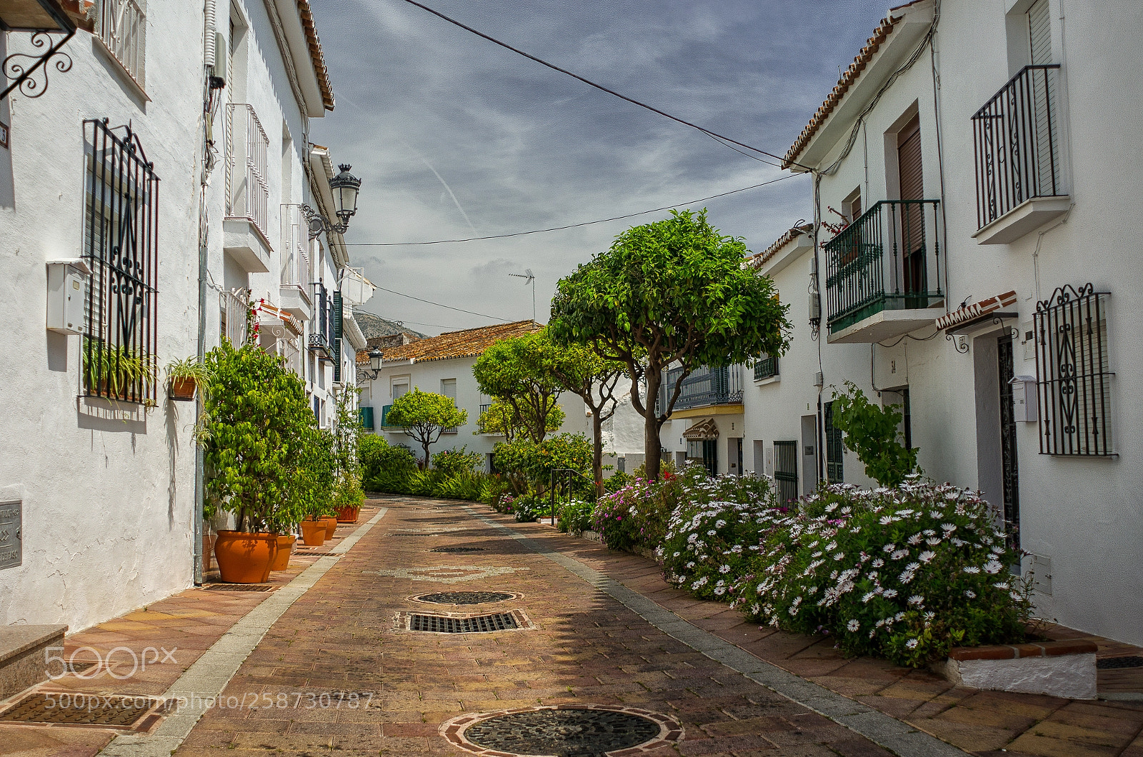Nikon D5100 sample photo. Benalmadena pueblo photography