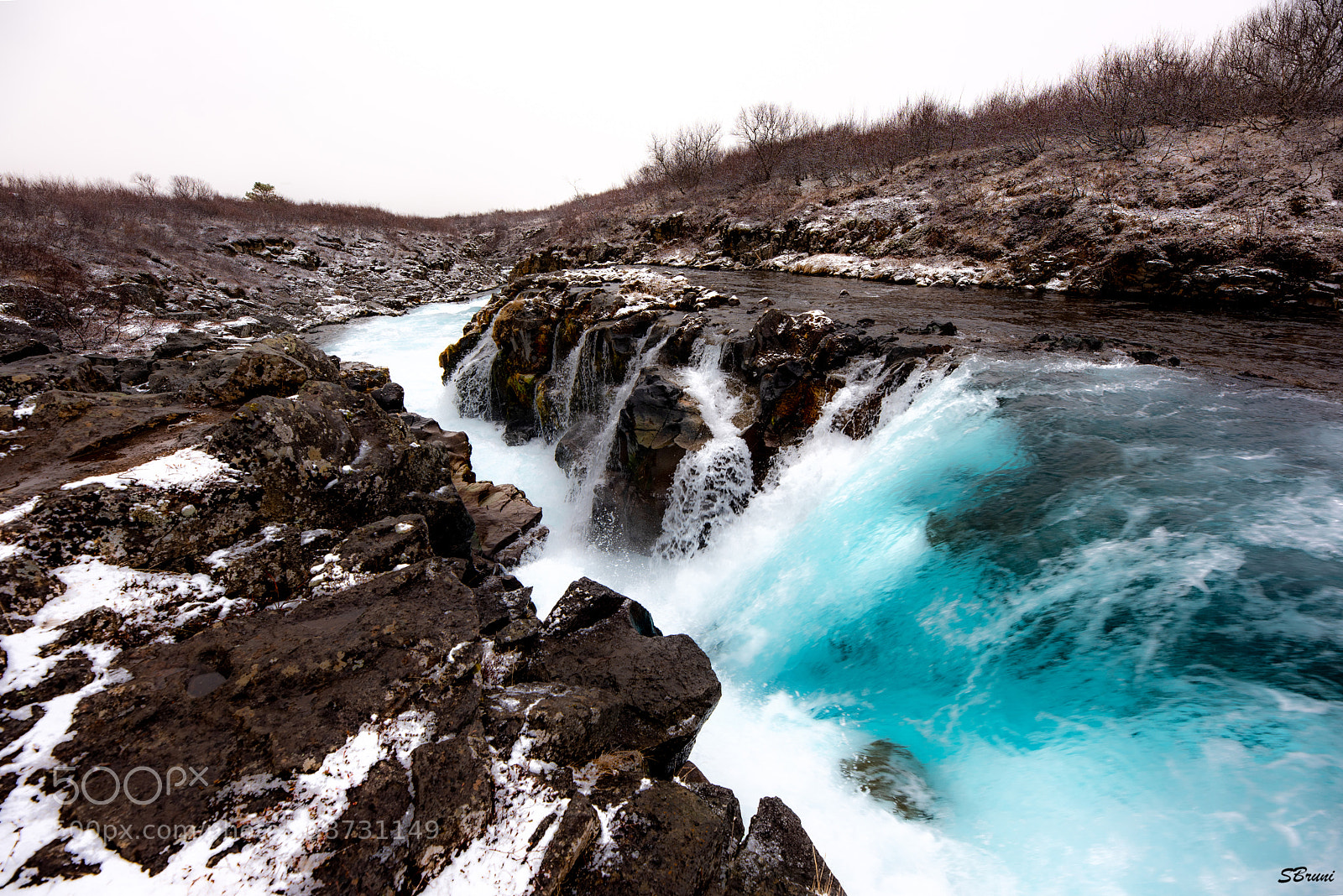 Nikon D810 sample photo. "bruarfoss" photography