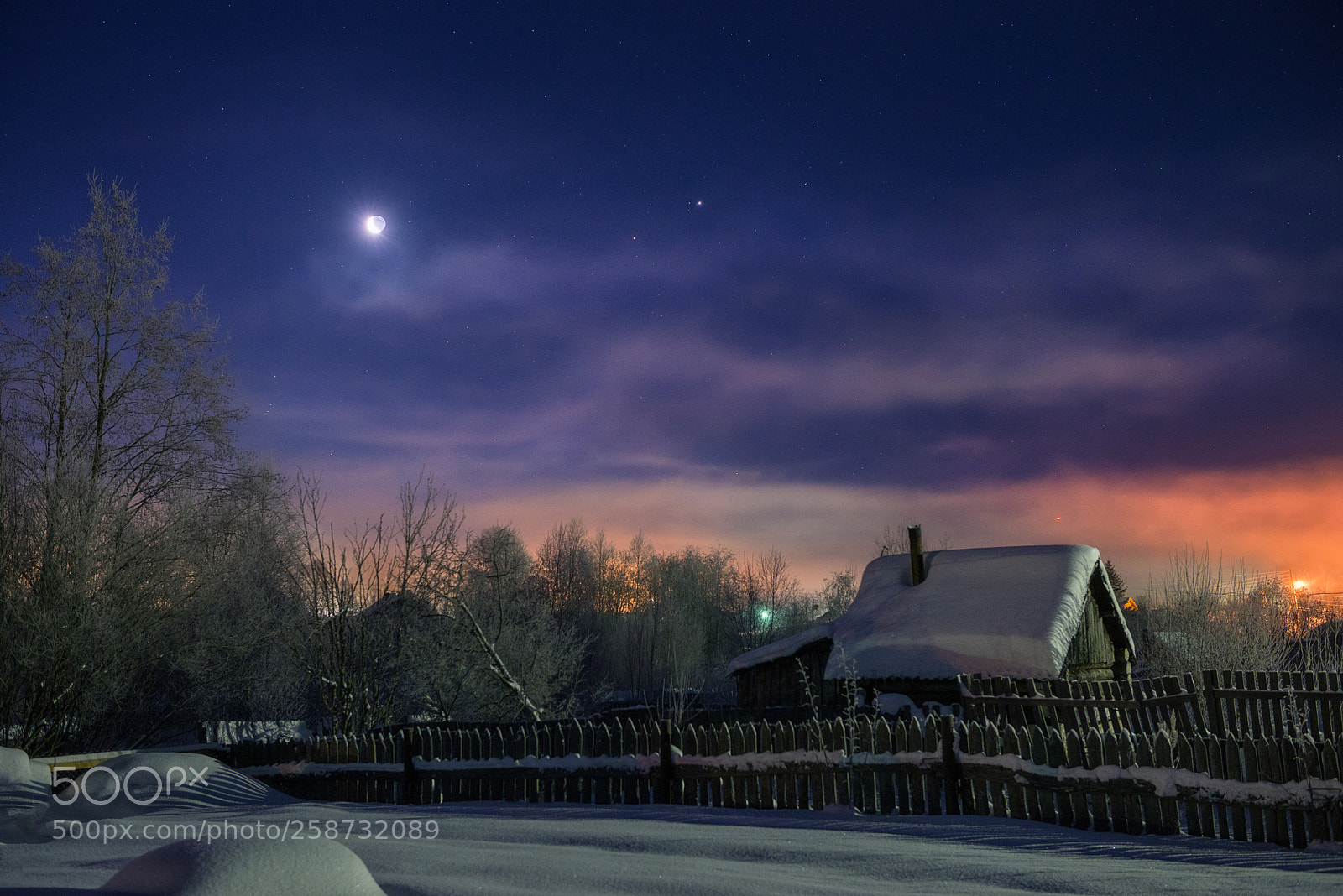 Nikon D610 sample photo. 927. ash moon morning photography