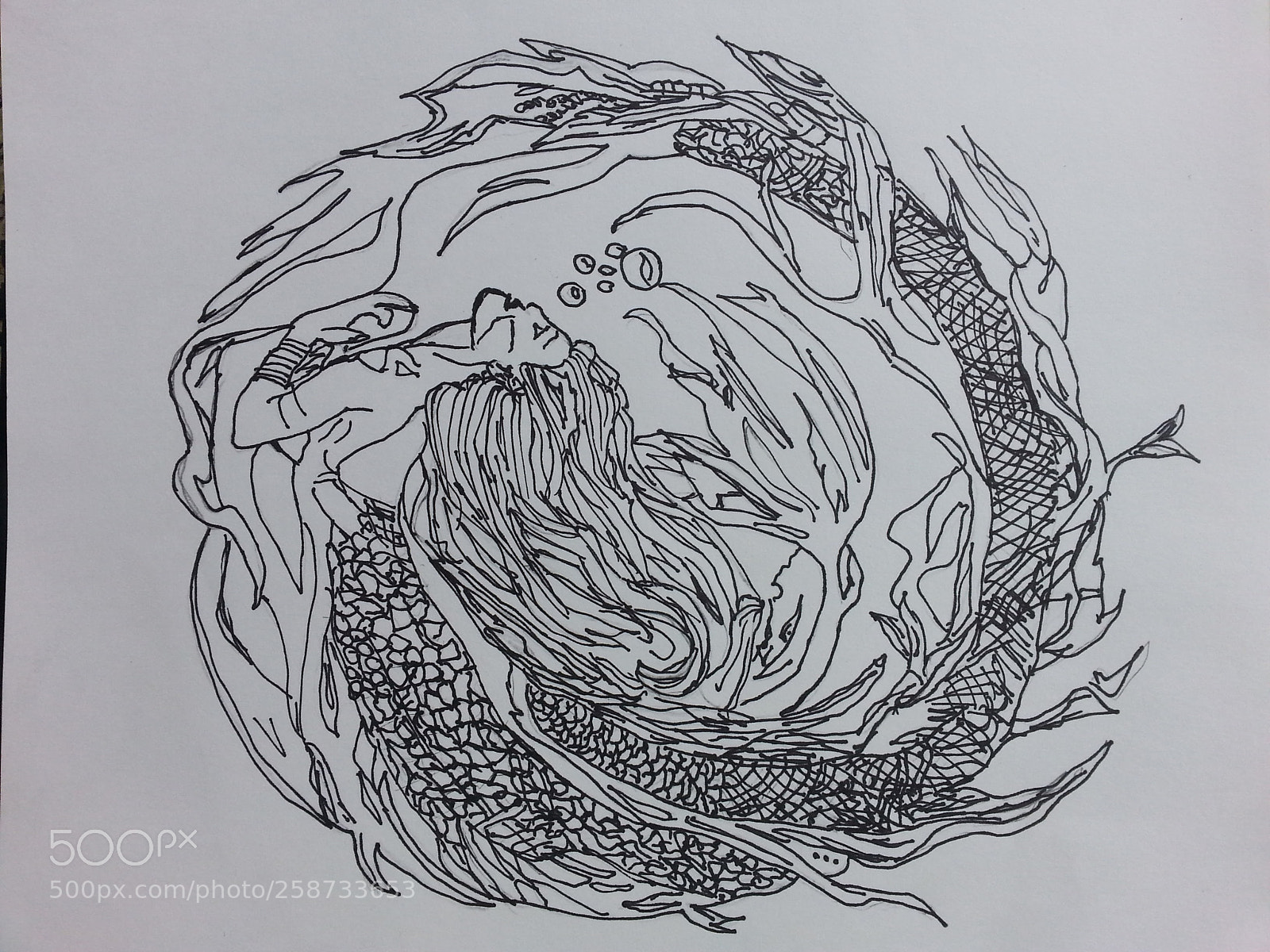 Samsung Galaxy S3 sample photo. Mermaid photography
